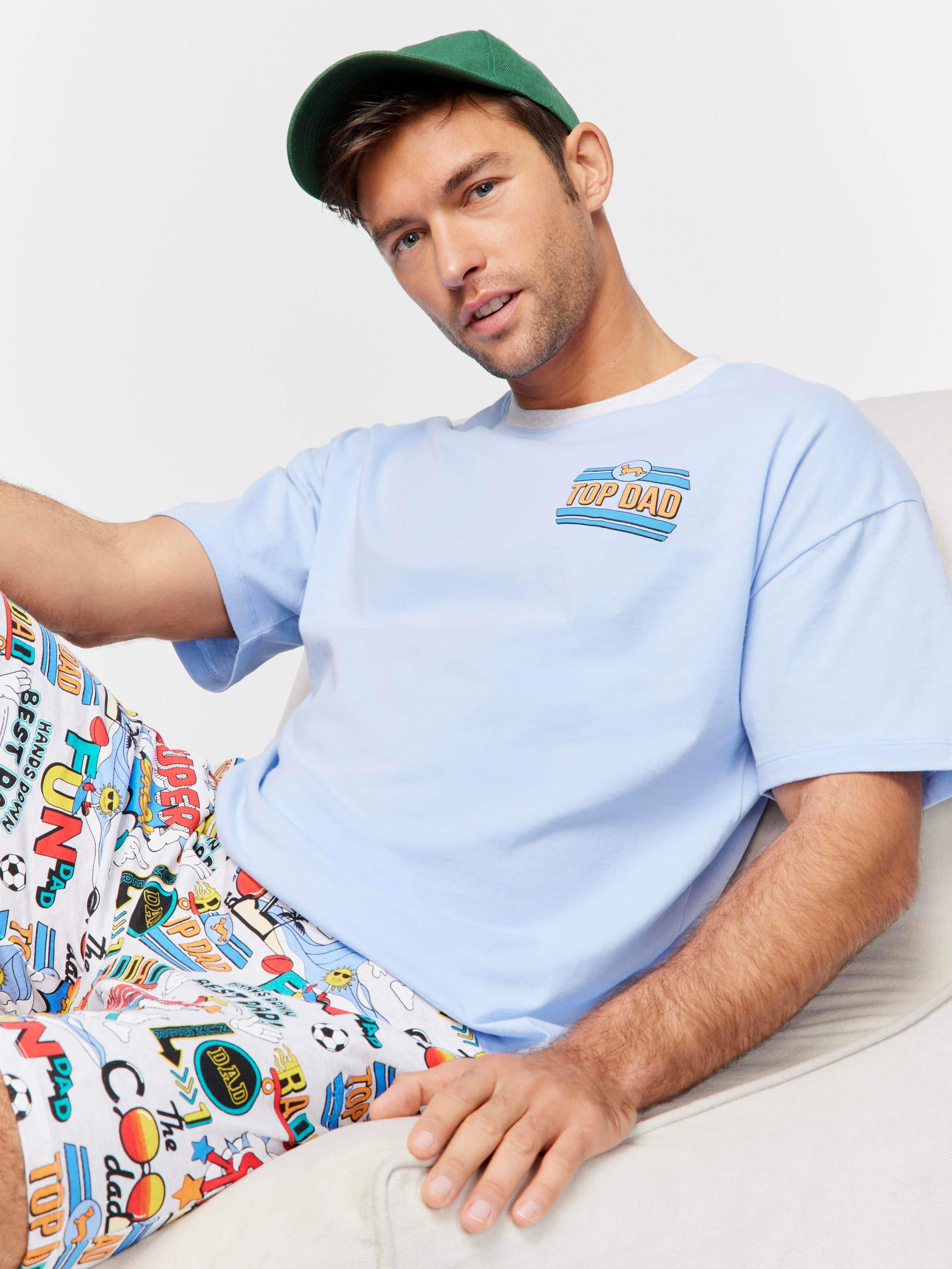Top Dad Shortie Pj Set