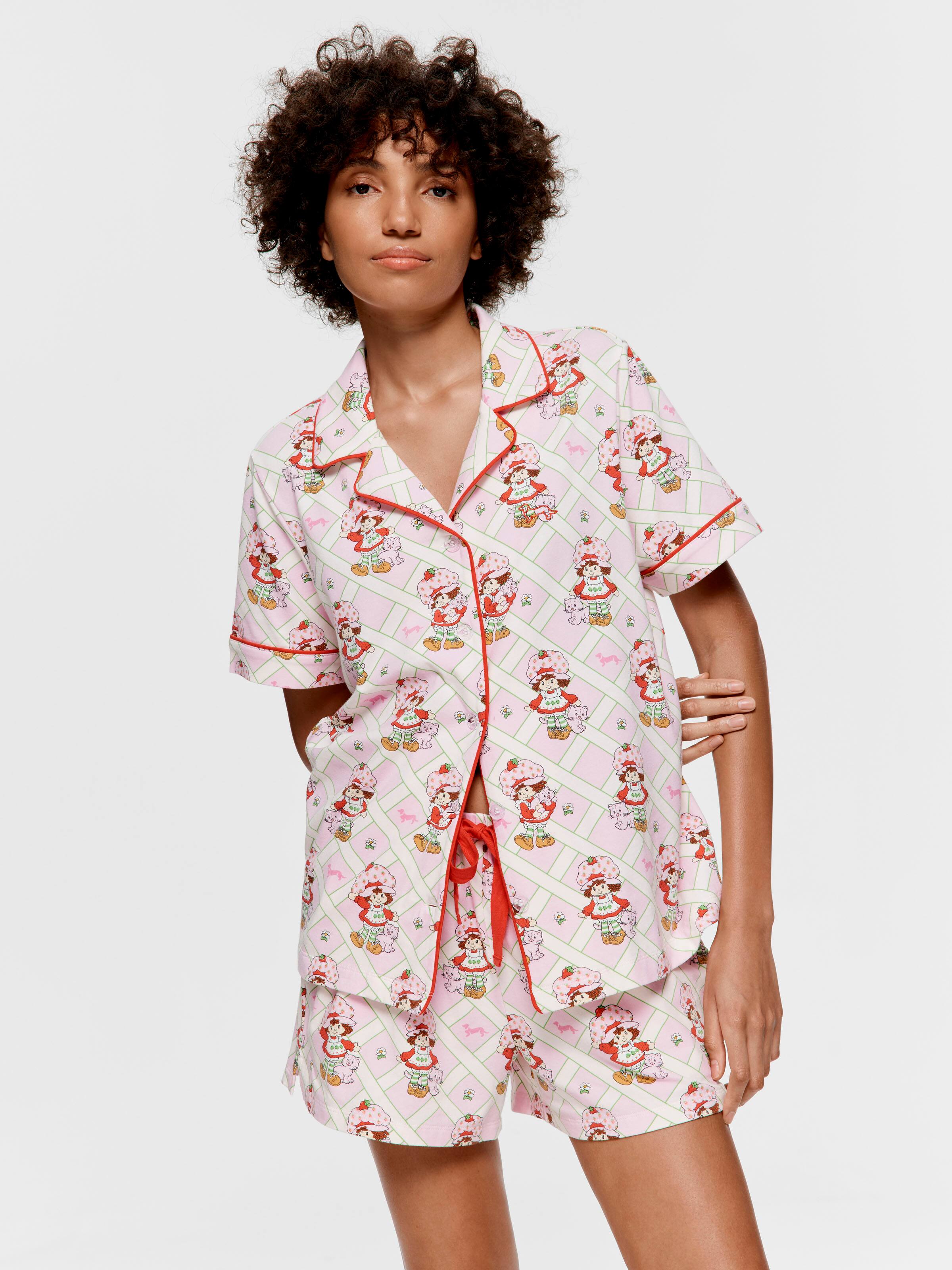 Image for Strawberry Shortcake Knit Shortie Pj Set from Peter Alexander