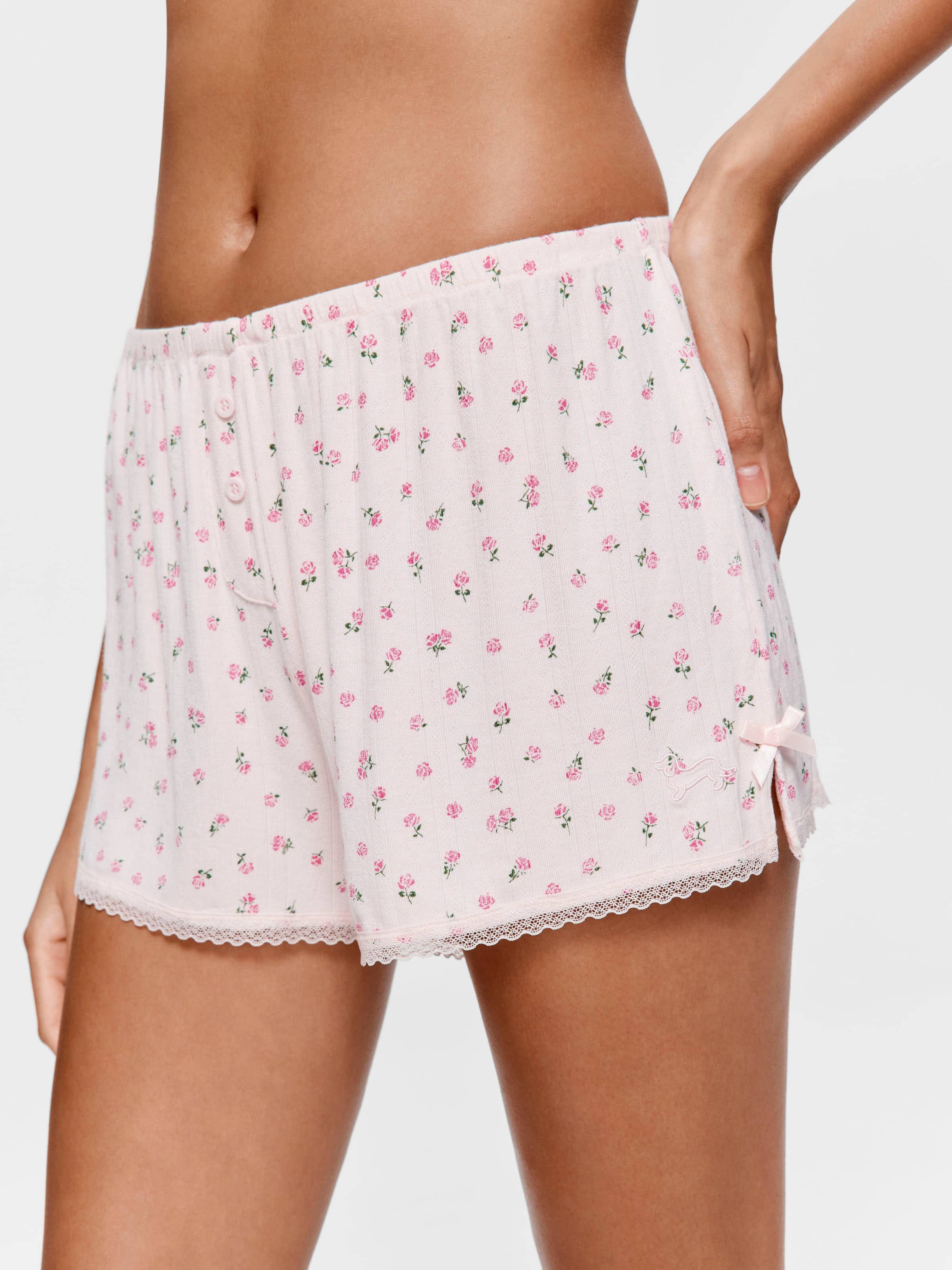 Cutie Pointelle Mini Short