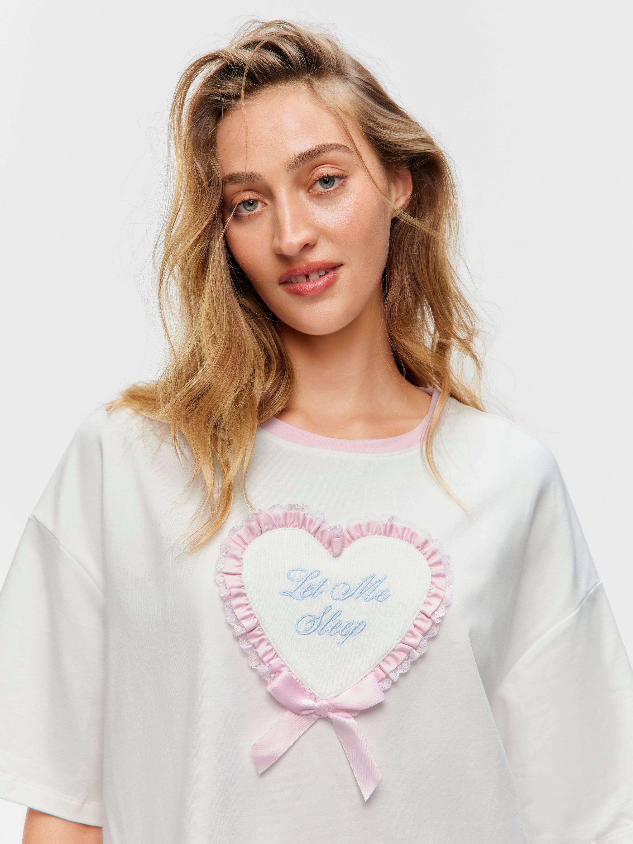 Let Me Sleep Short Sleeve Top