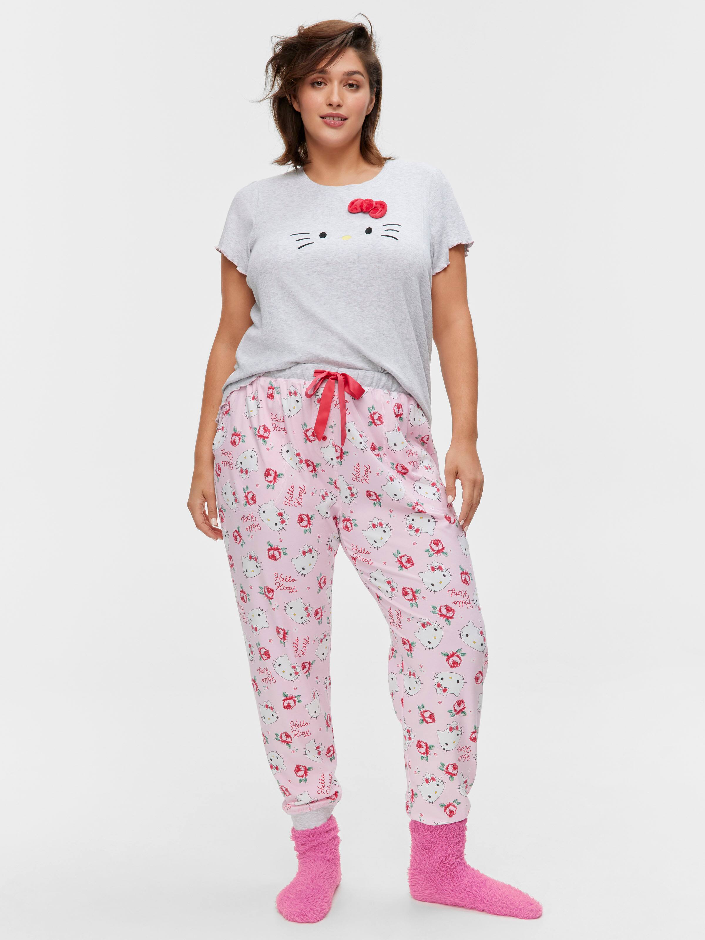 P.A. Plus Hello Kitty Roses Easy Pj Bottom