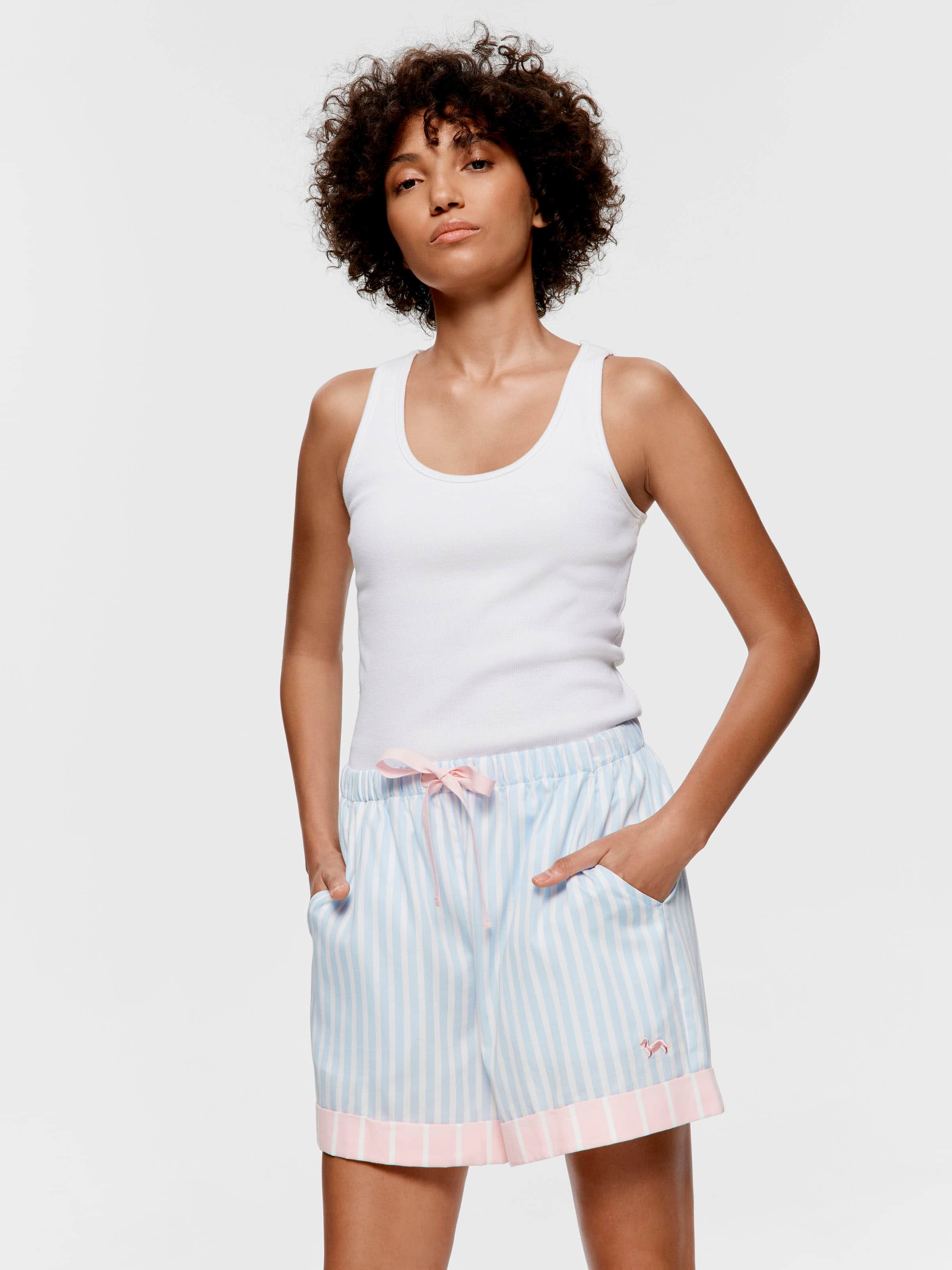 Image for Contrast Stripe Short from Peter Alexander