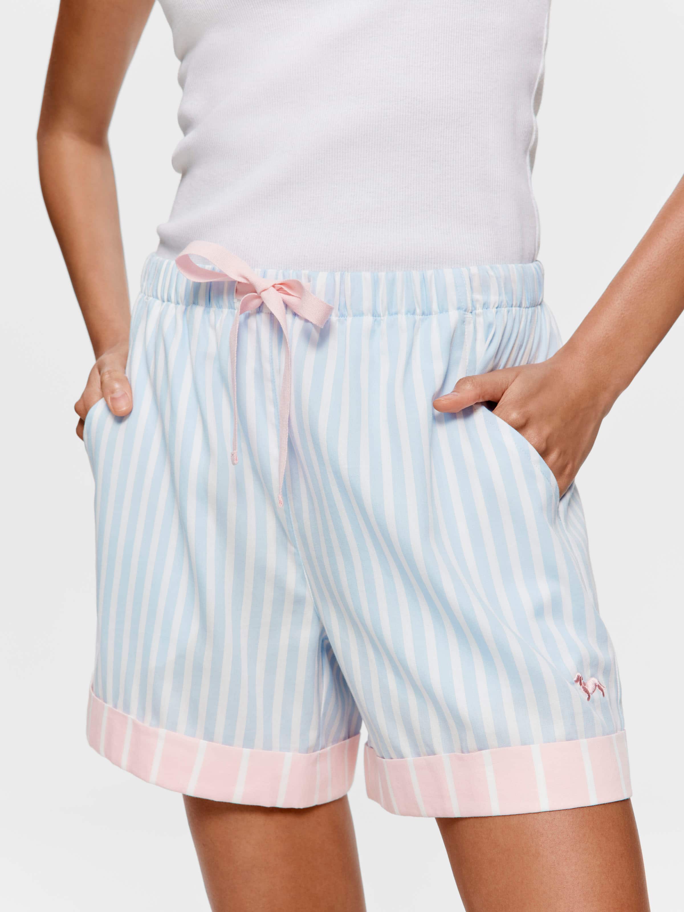 Contrast Stripe Short