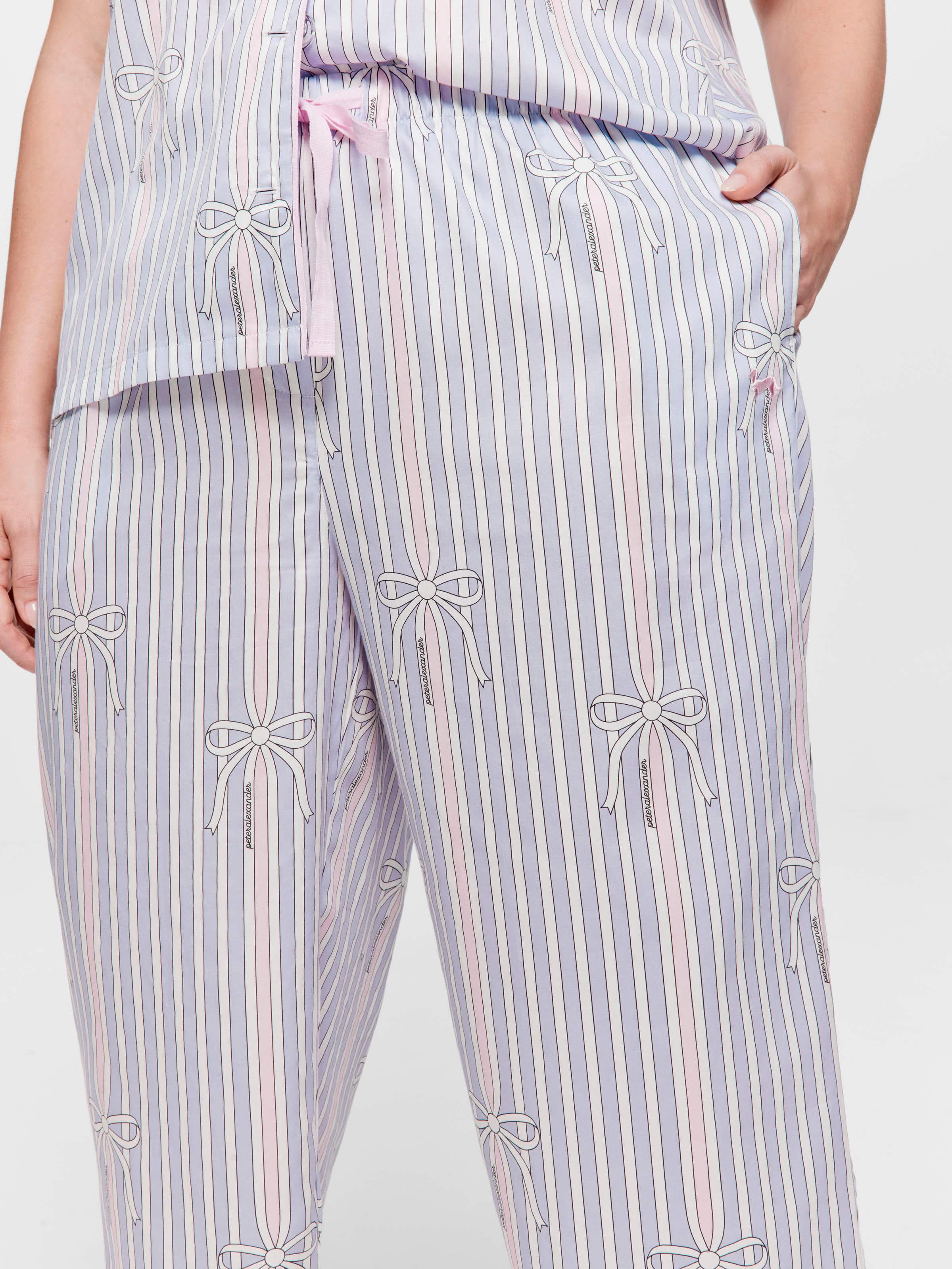 P.A. Plus Bow Stripe 3/4 Pj Bottom