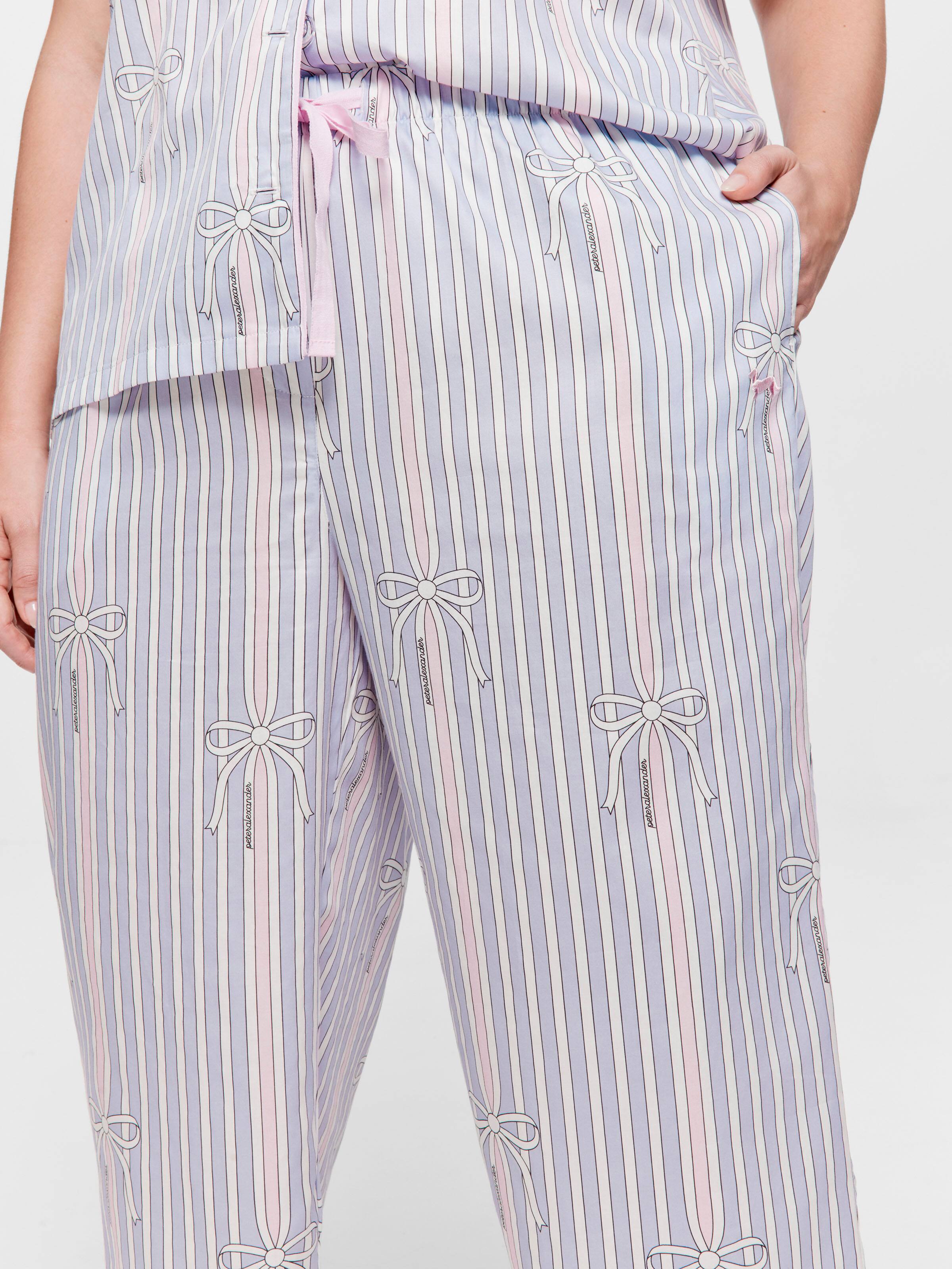 Image for P.A. Plus Bow Stripe 3/4 Pj Bottom from Peter Alexander