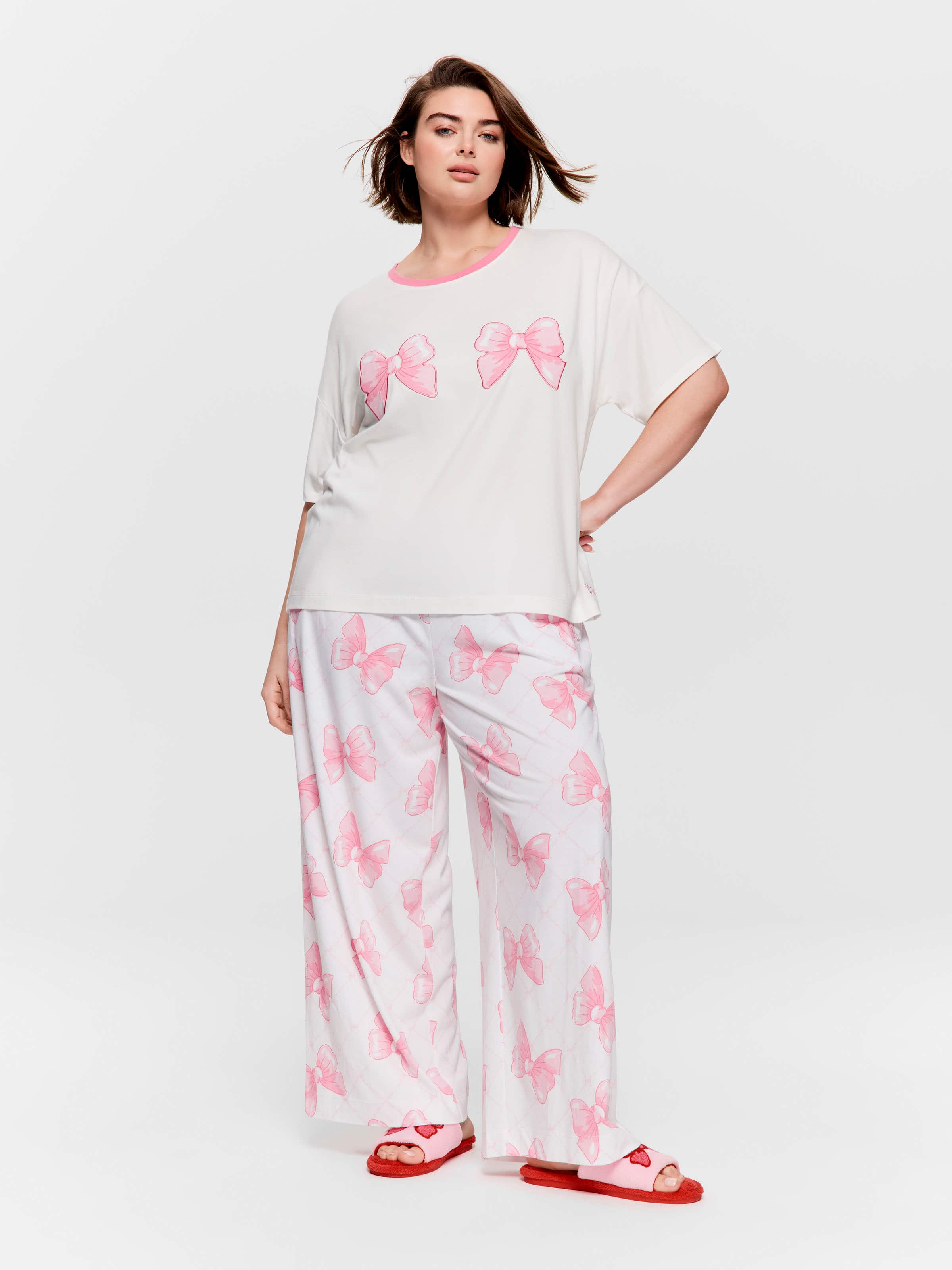 P.A. Plus Bow Oversized Tshirt