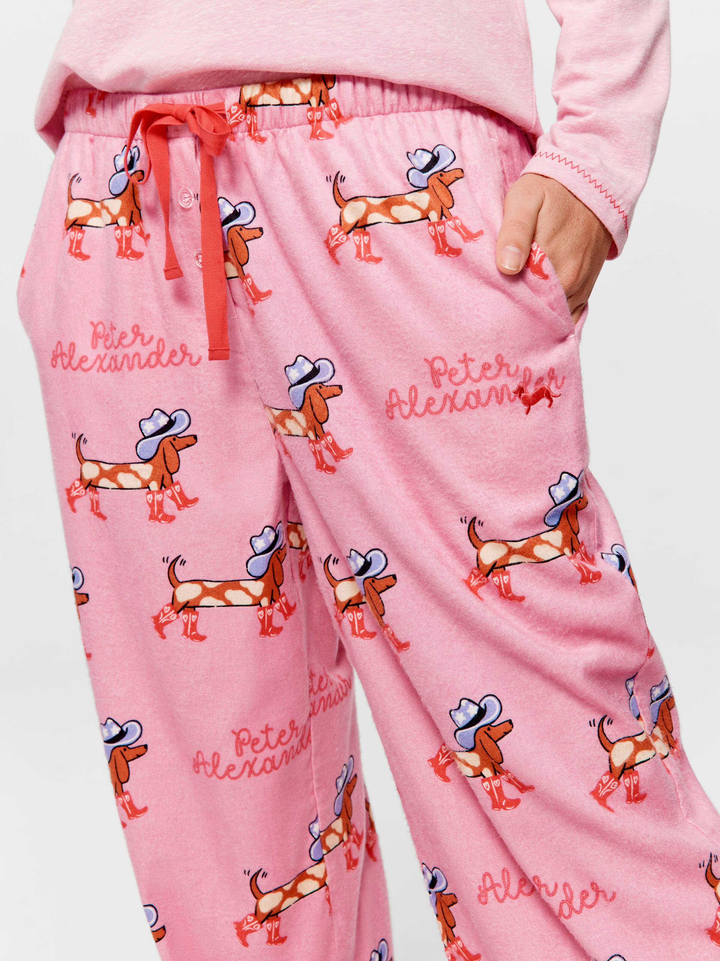 Cowdog Bamboo Flannelette Classic Pj Bottom
