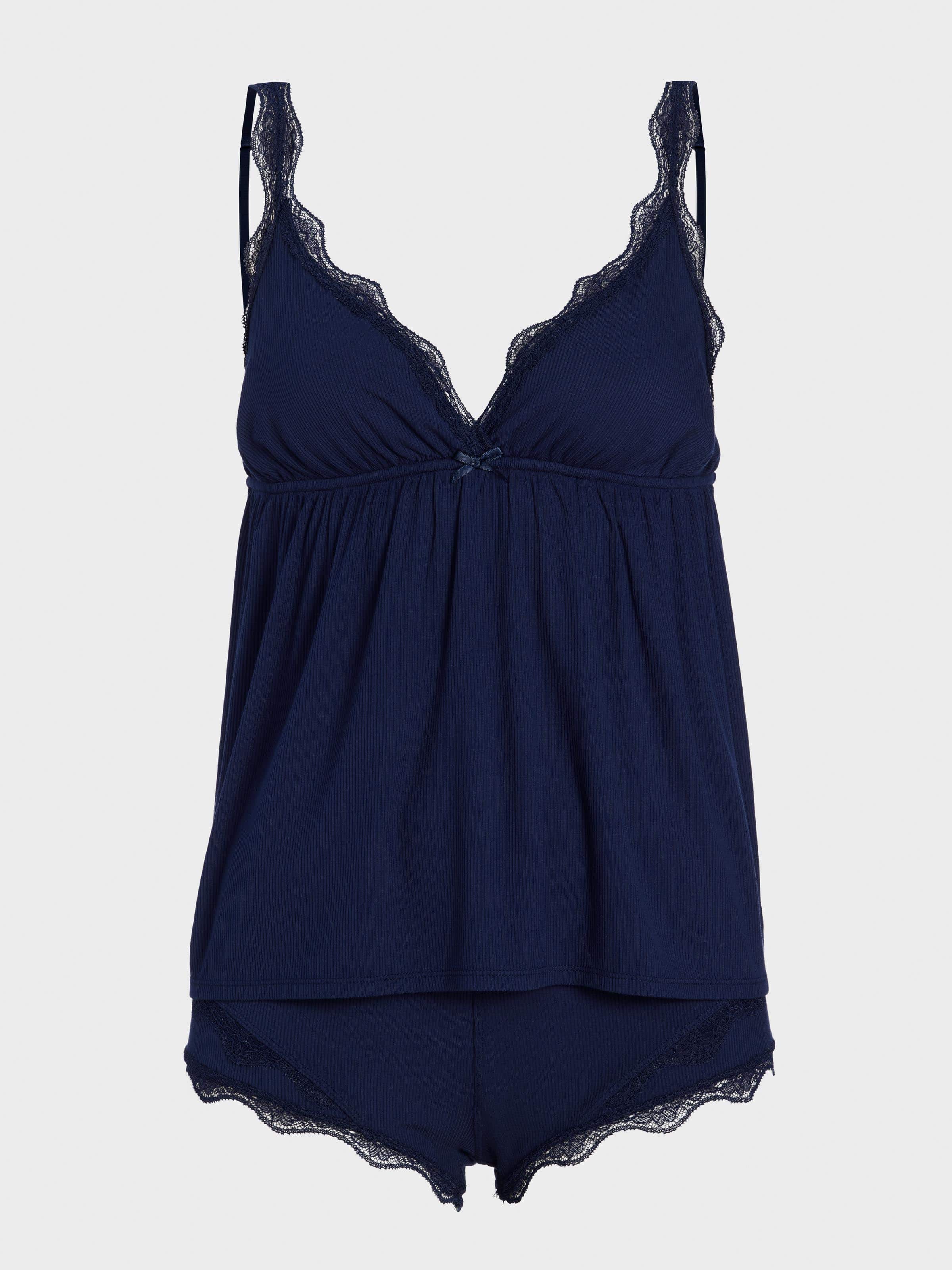 Image for Lace Trim Rib Set from Peter Alexander