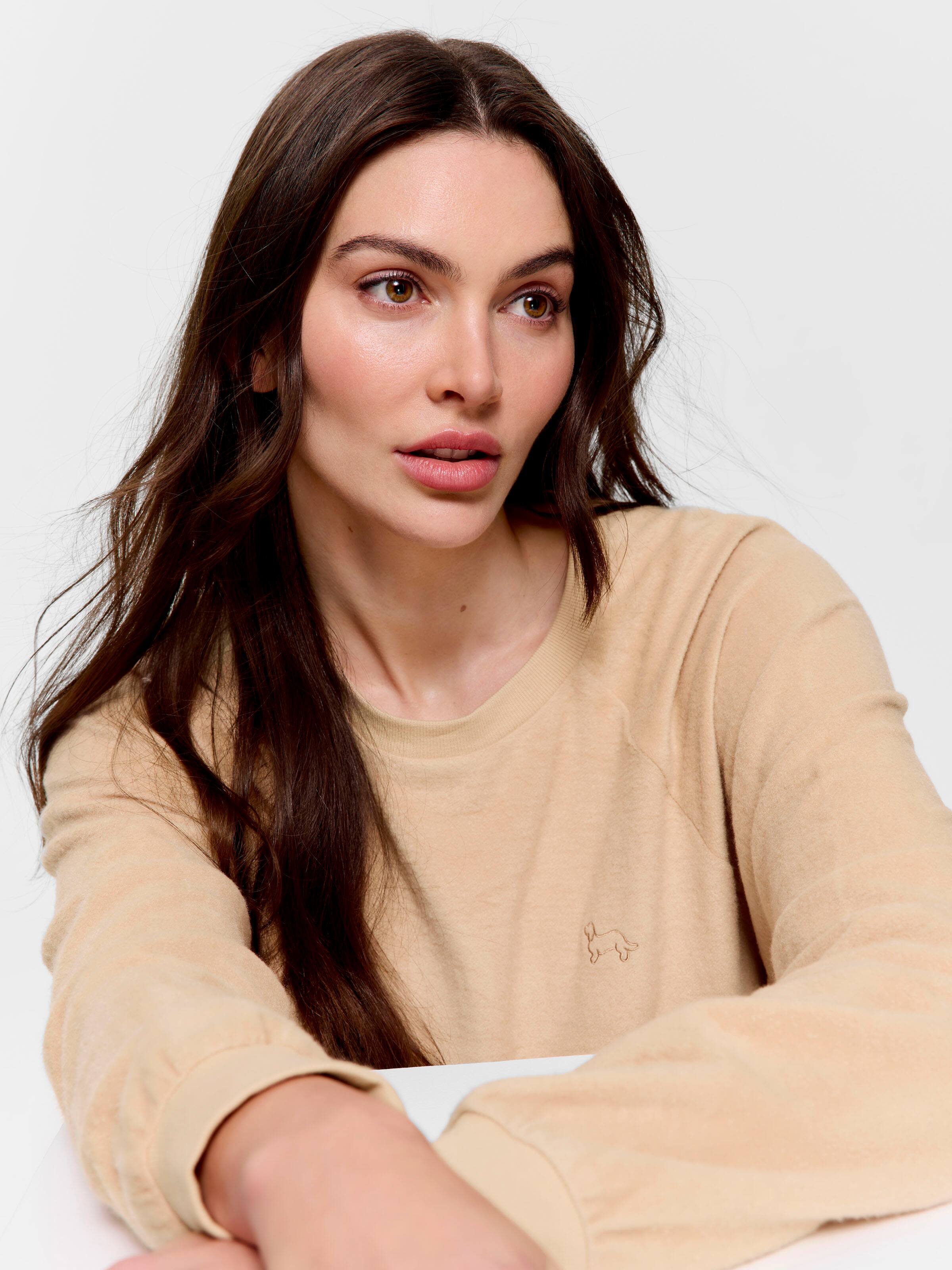 Caramel Knit Sweater Top