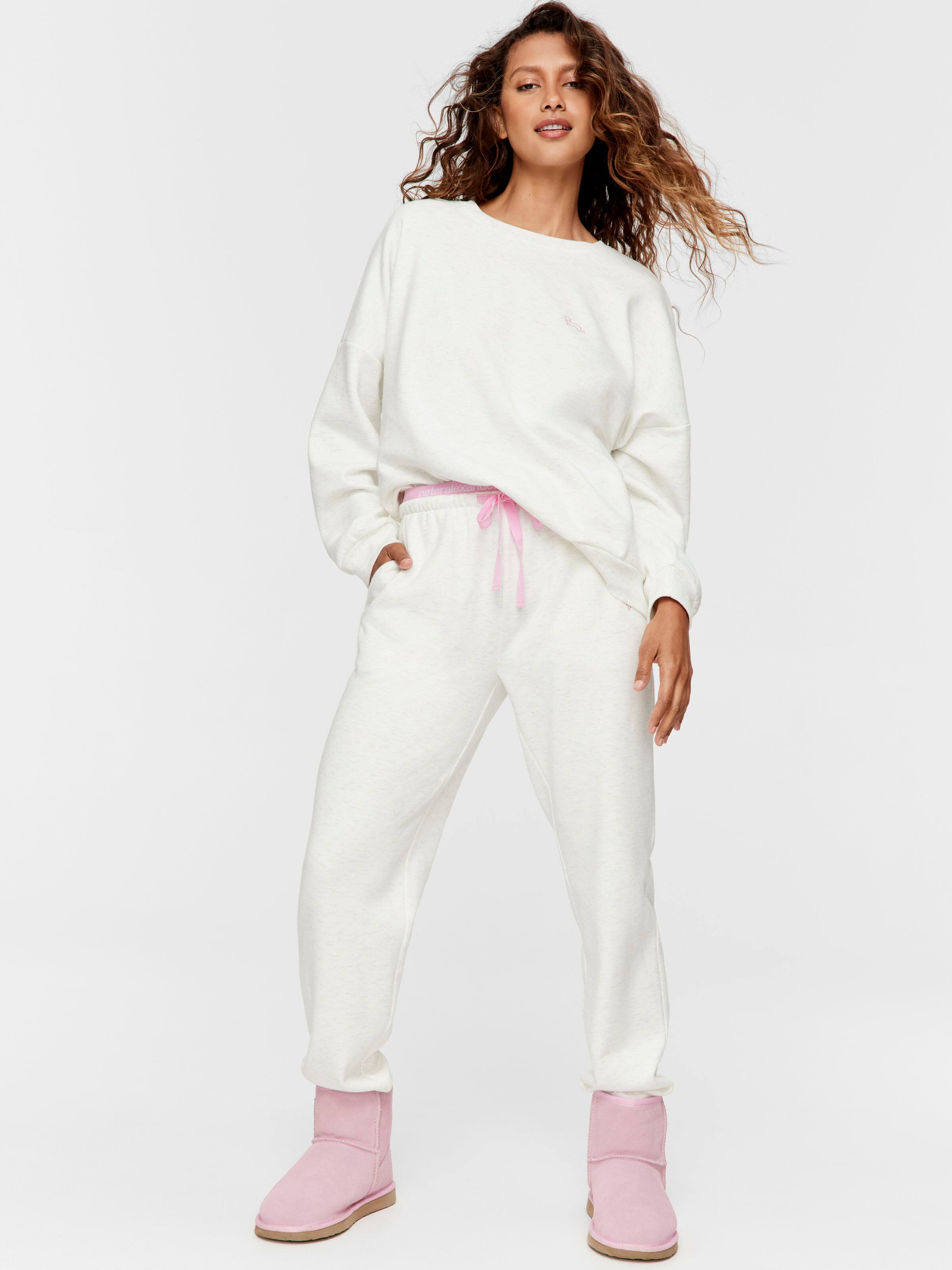 Speckle Fleece Track Pj Bottom