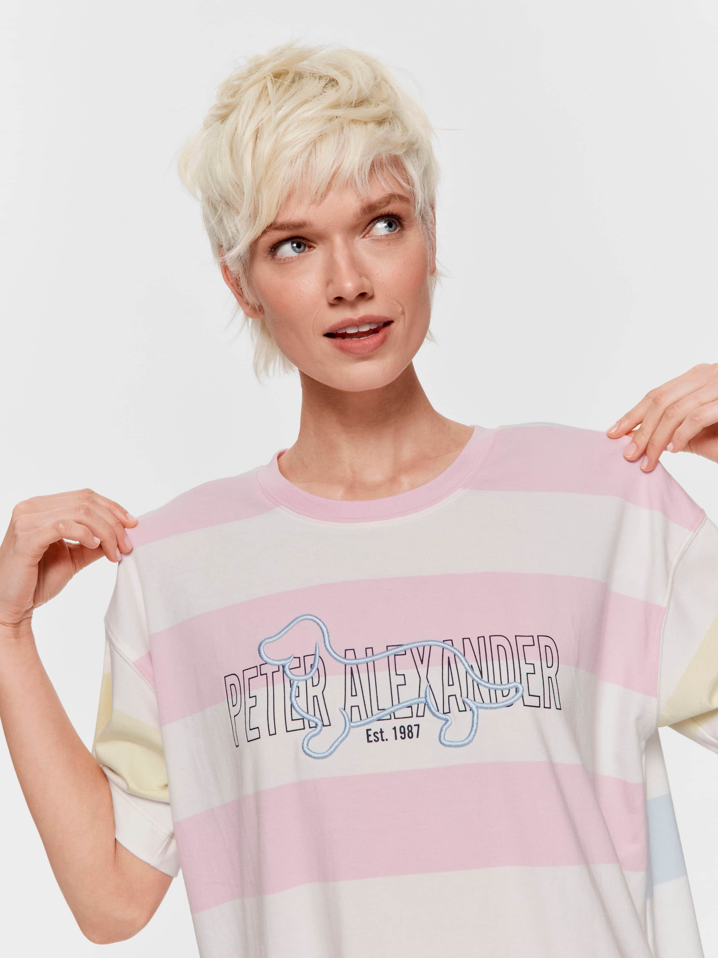 P.A. Logo Stripe Nightdress