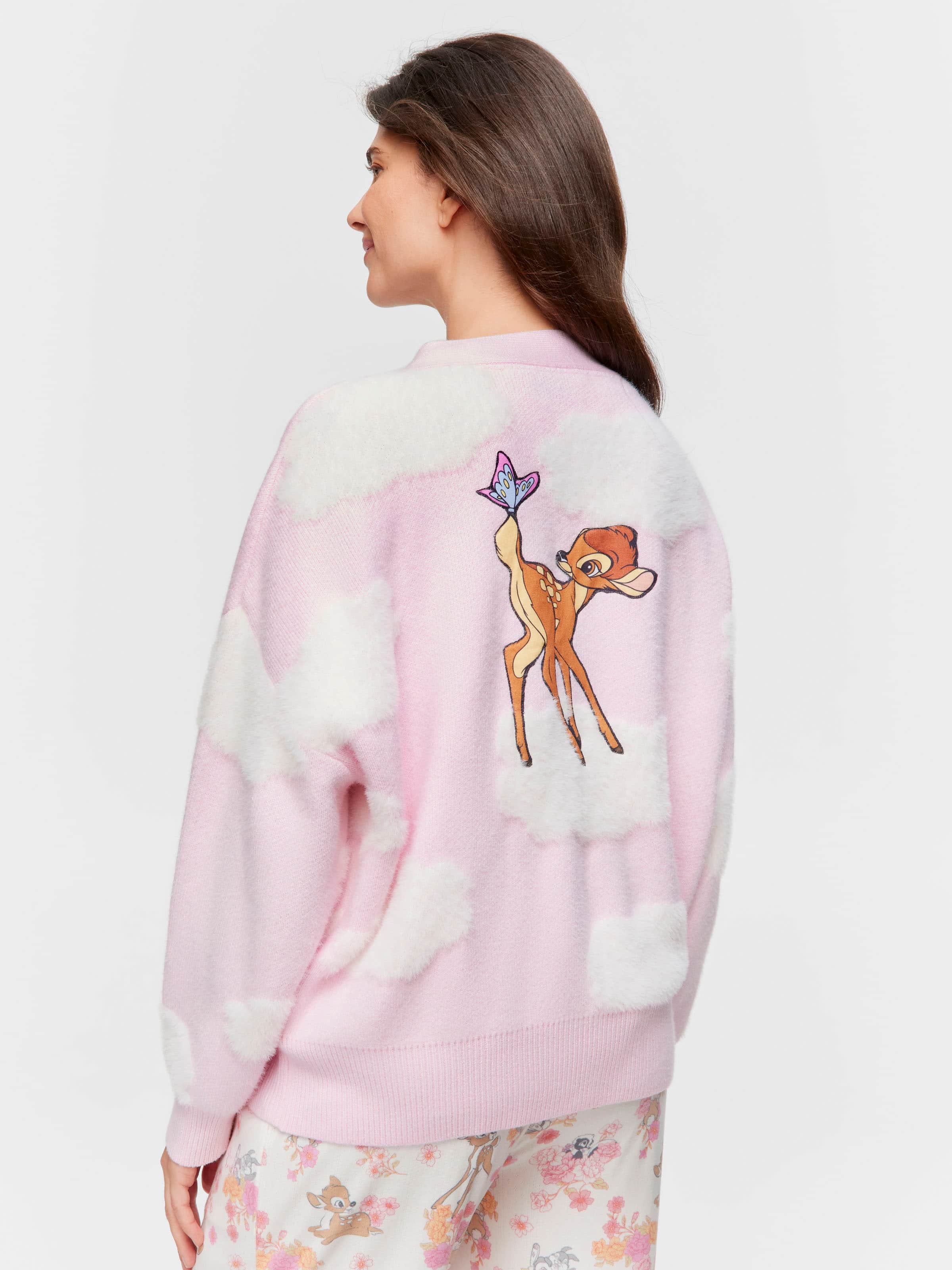 Bambi Fluffy Knit Cardigan