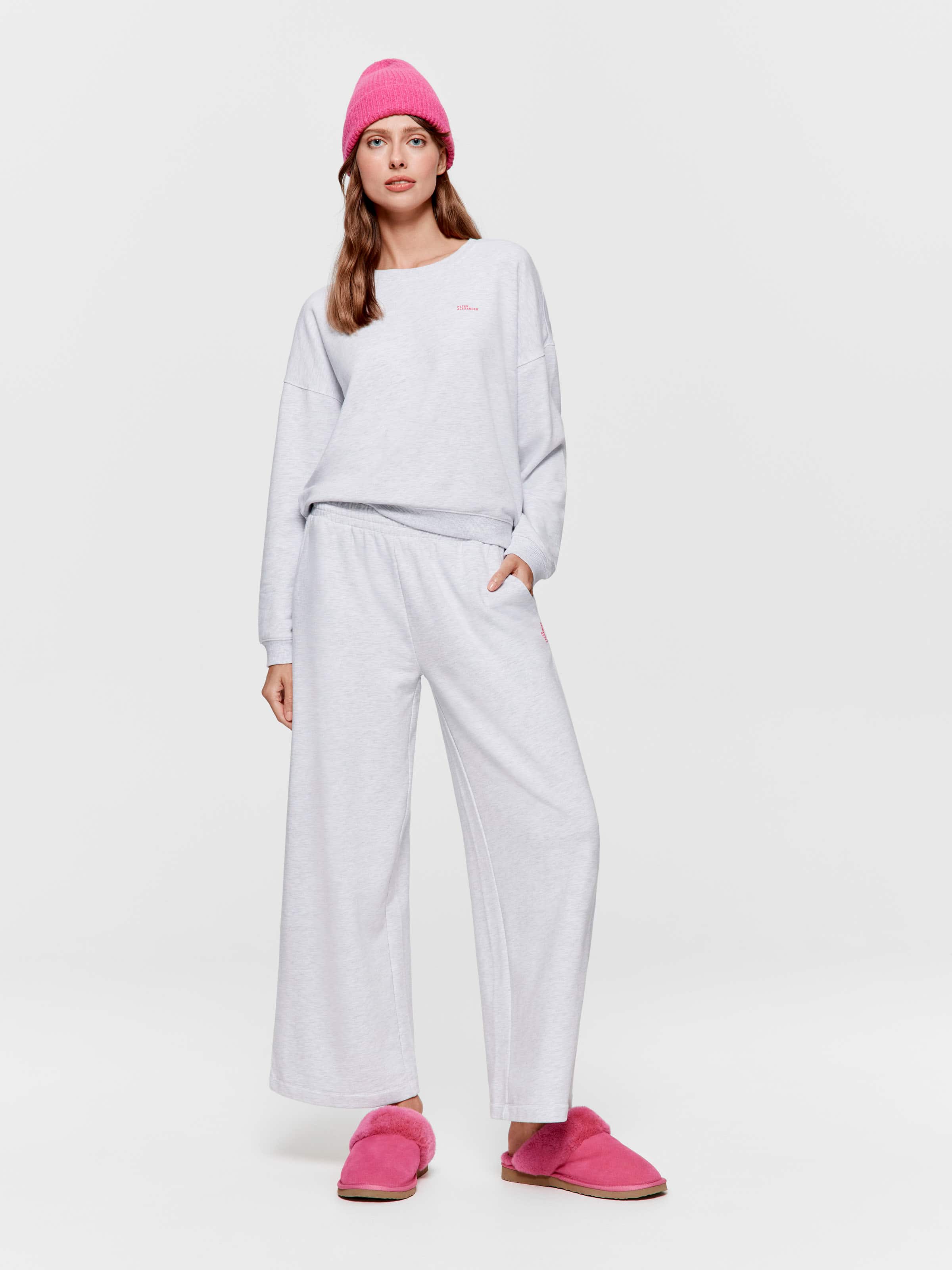 Grey Terry Pj Bottom