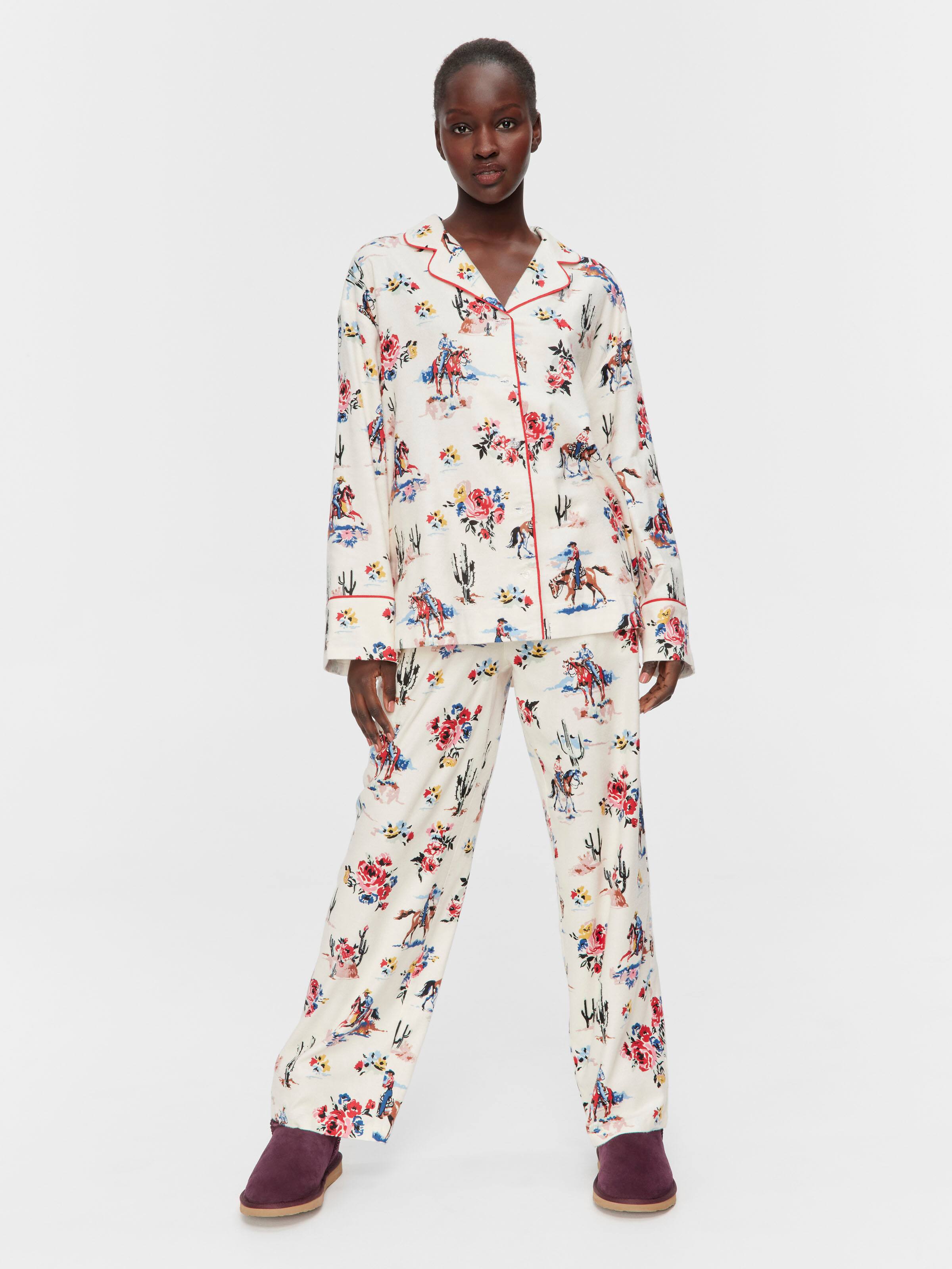 Cowboy Bamboo Flannelette Classic Pj Set