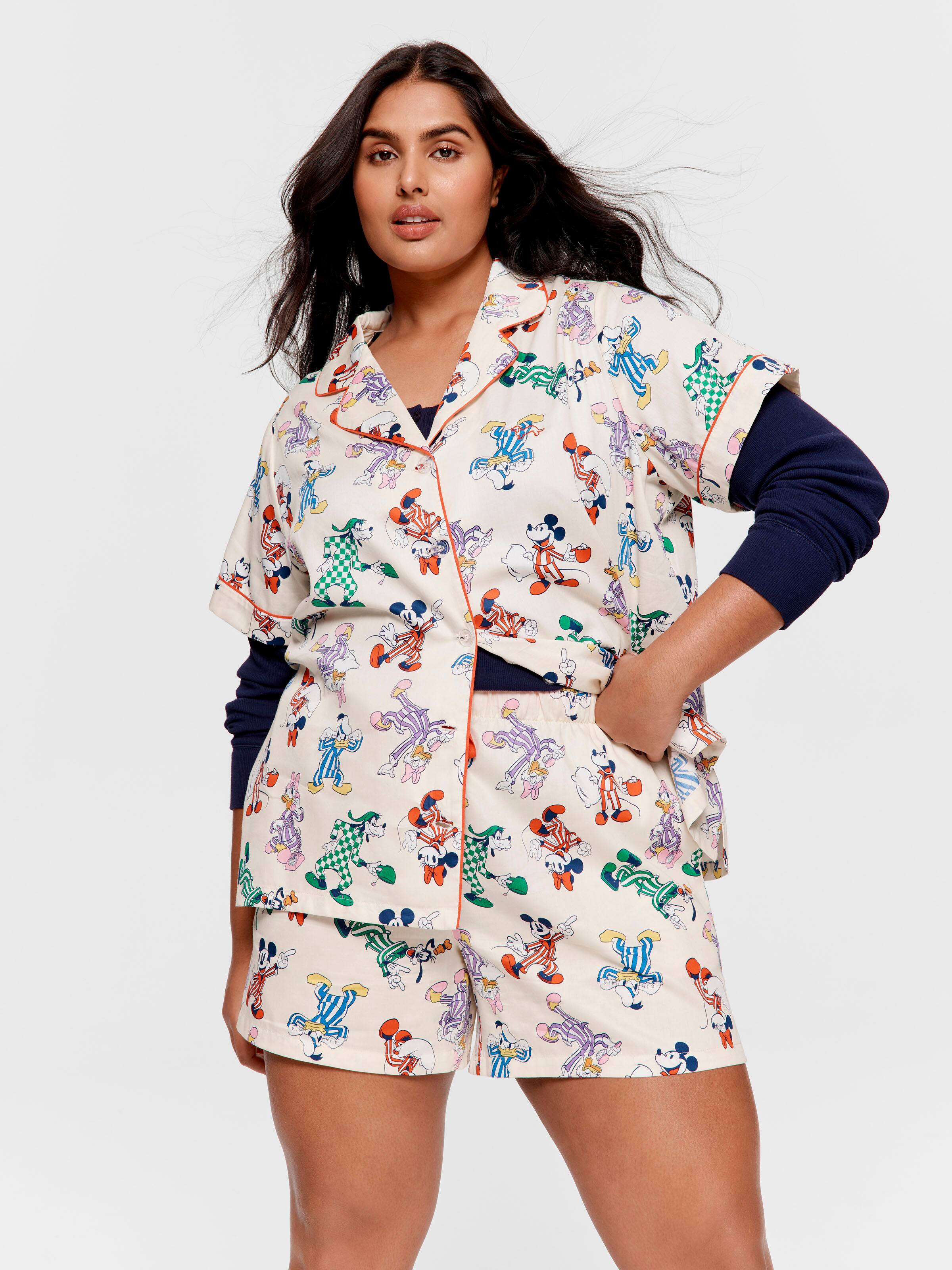 P.A. Plus Mickey Mouse Shortie Pj Set