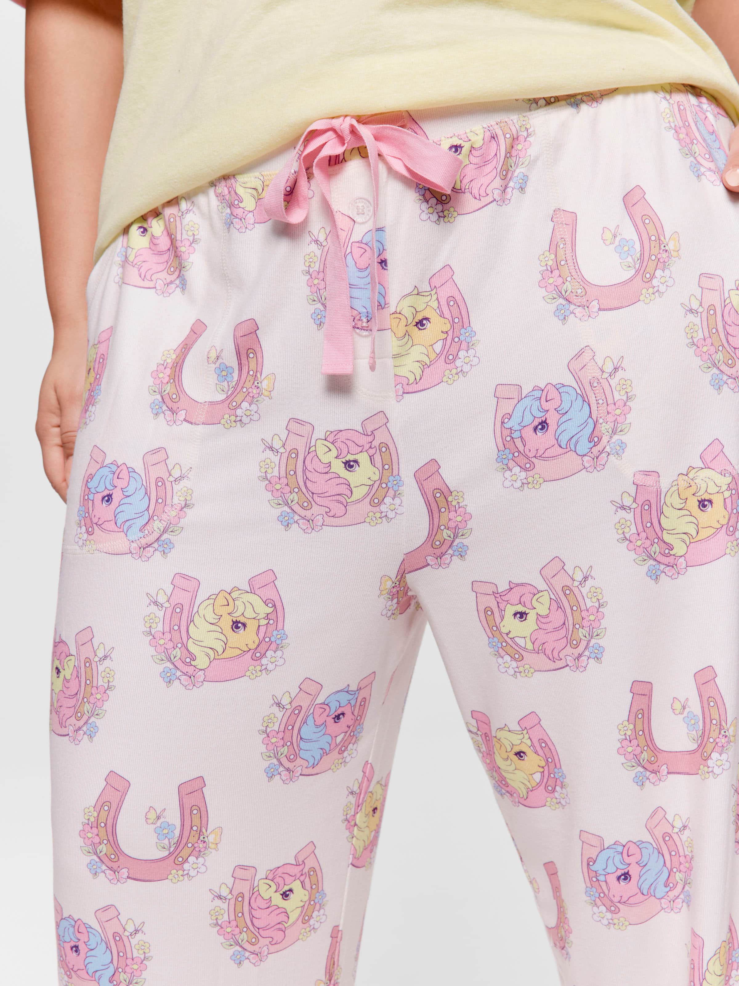 P.A. Plus My Little Pony Rodeo Plush Tapered Pj Bottom