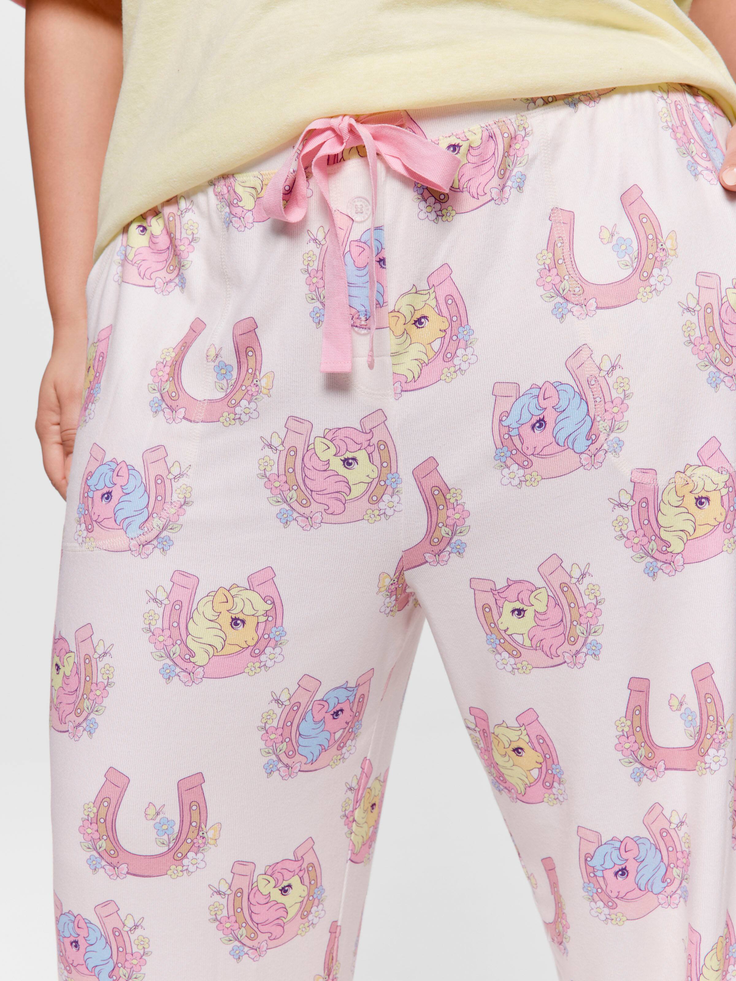 P.A. Plus My Little Pony Rodeo Plush Tapered Pj Bottom
