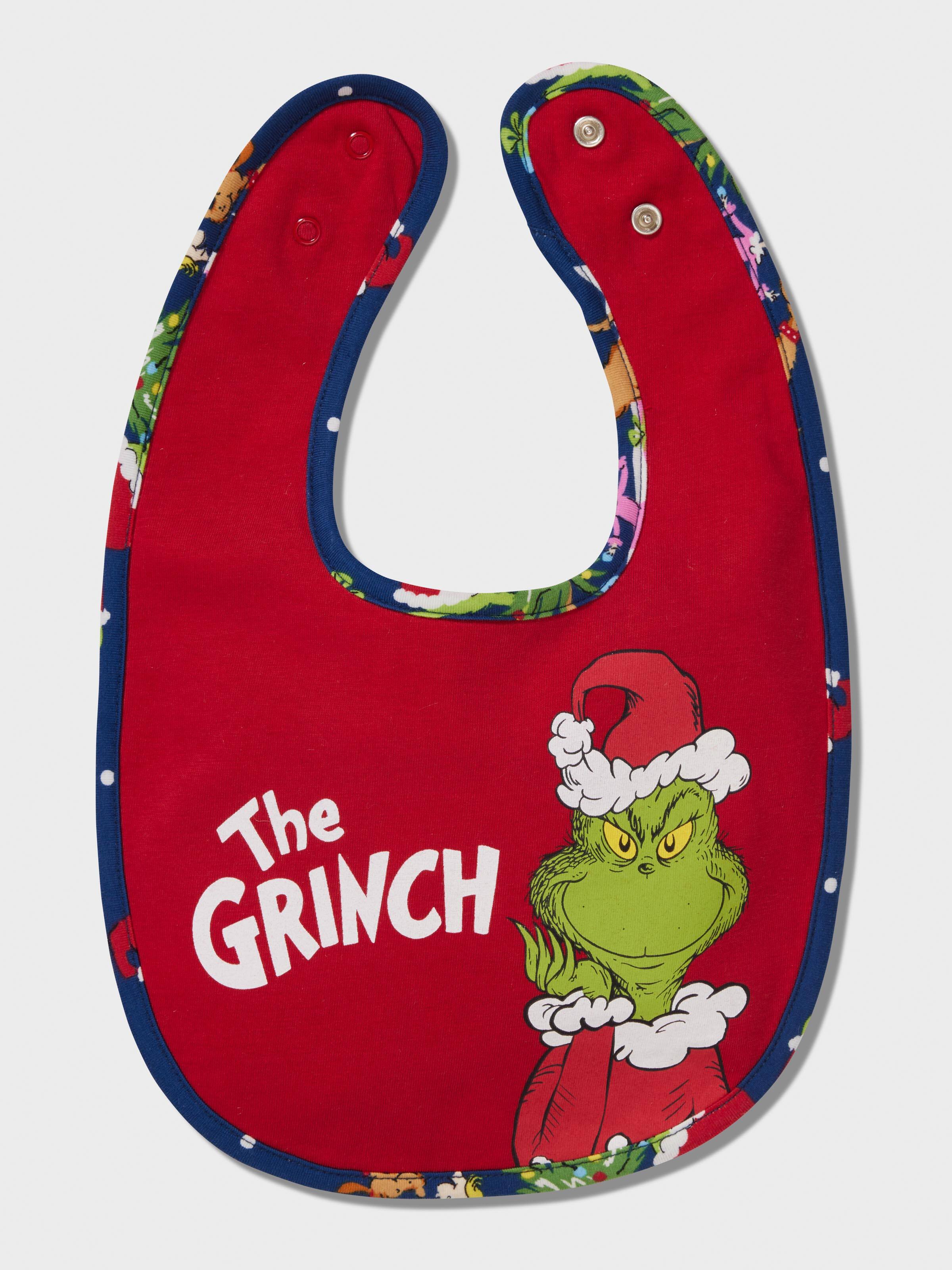 Baby The Grinch Bib