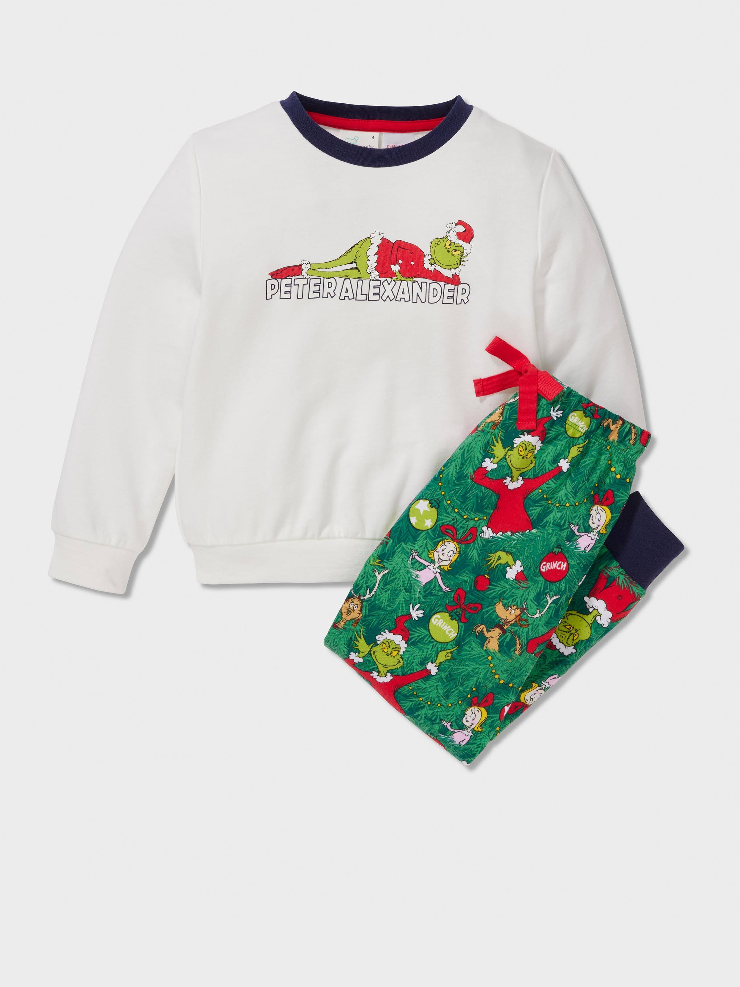 Jnr Kids The Grinch Pj Track Set