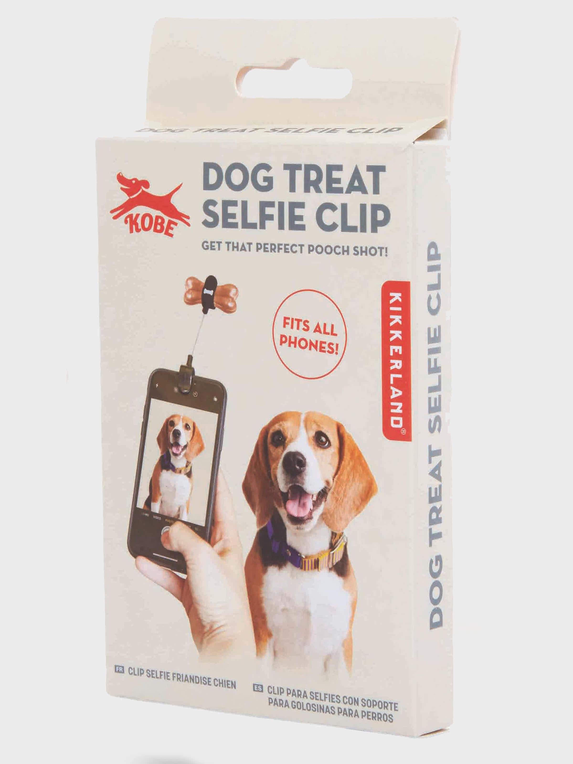 Dog Treat Selfie Clip