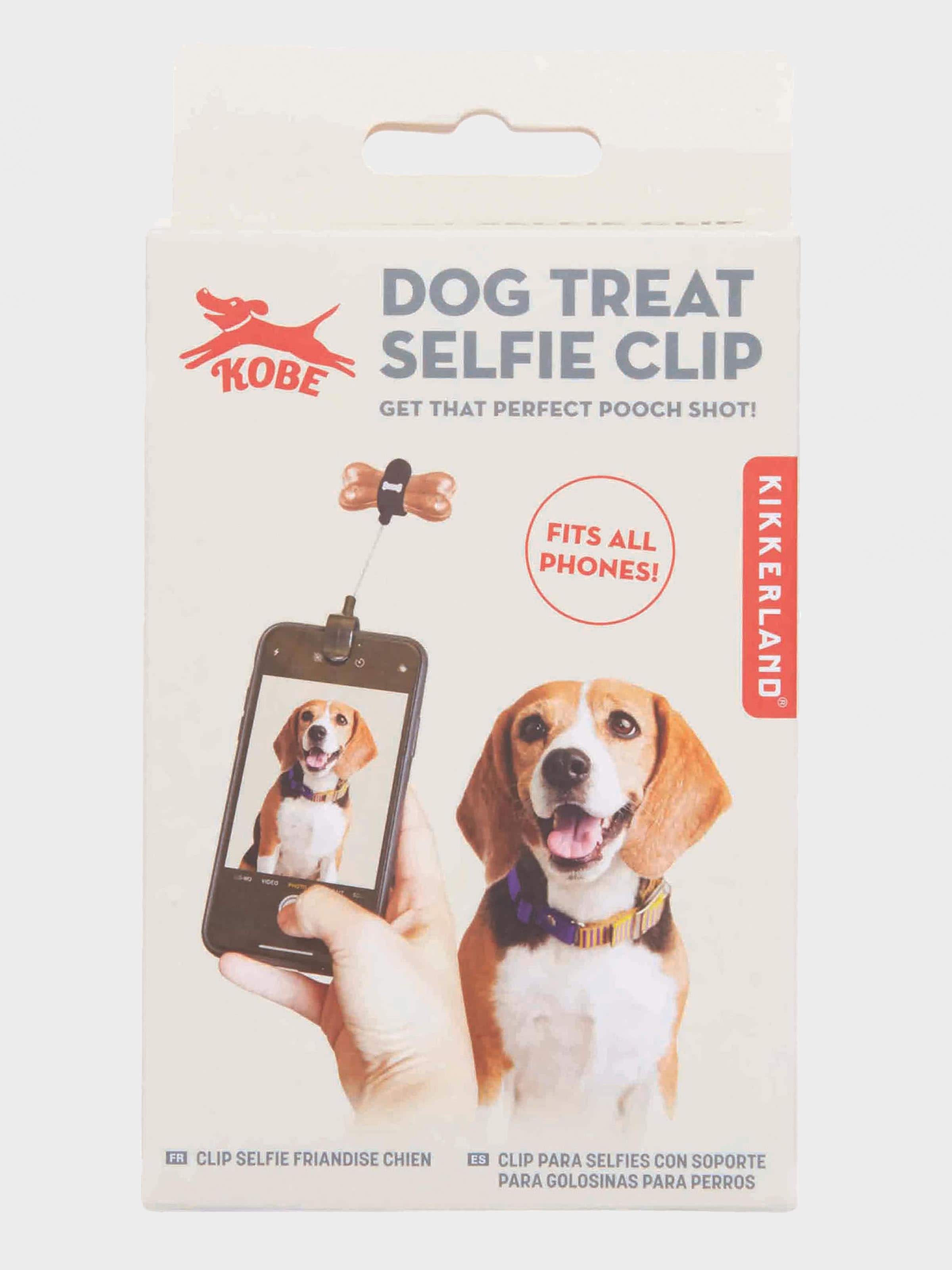 Dog Treat Selfie Clip