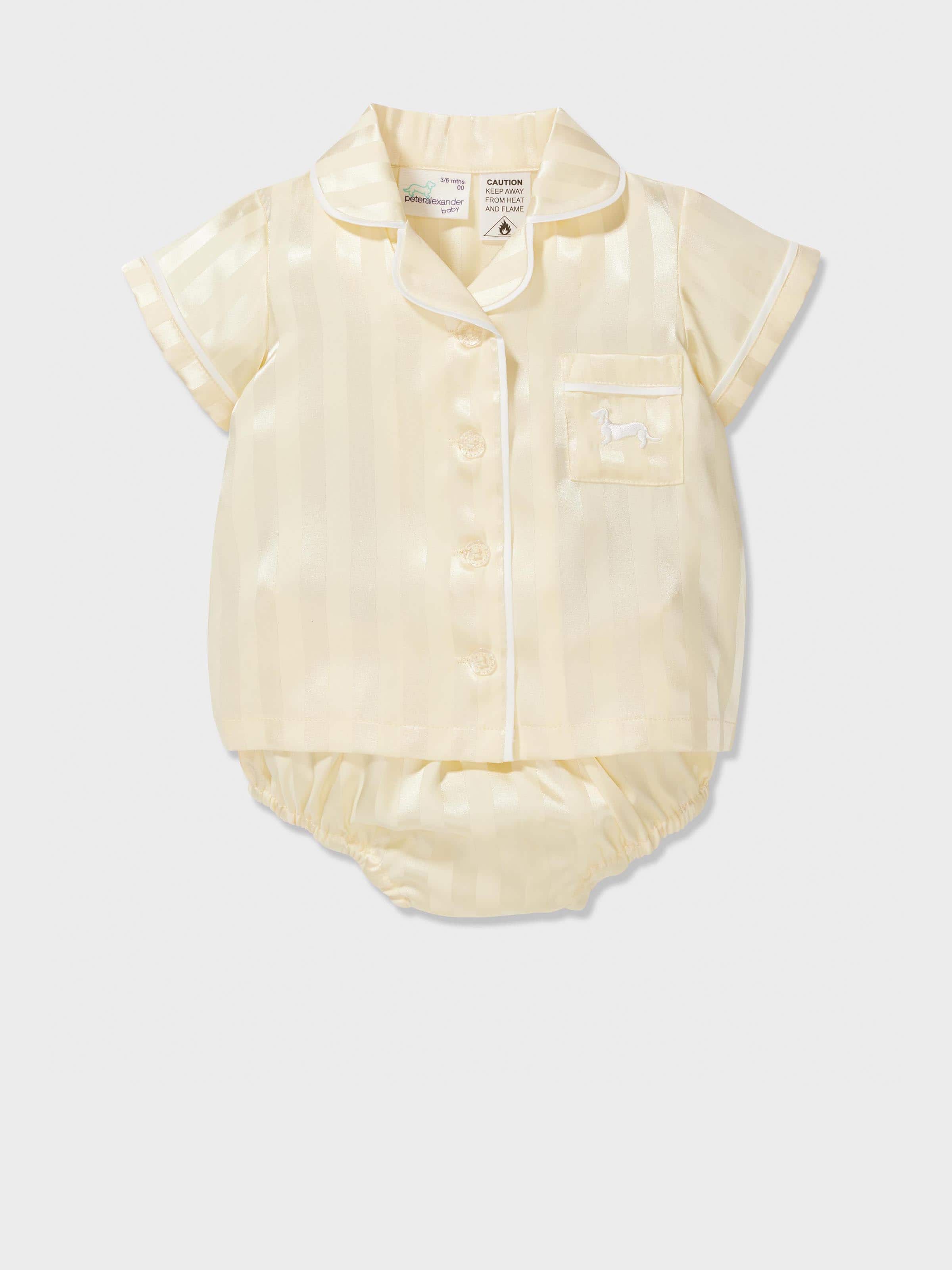 Baby Butter Satin Short Pj Set