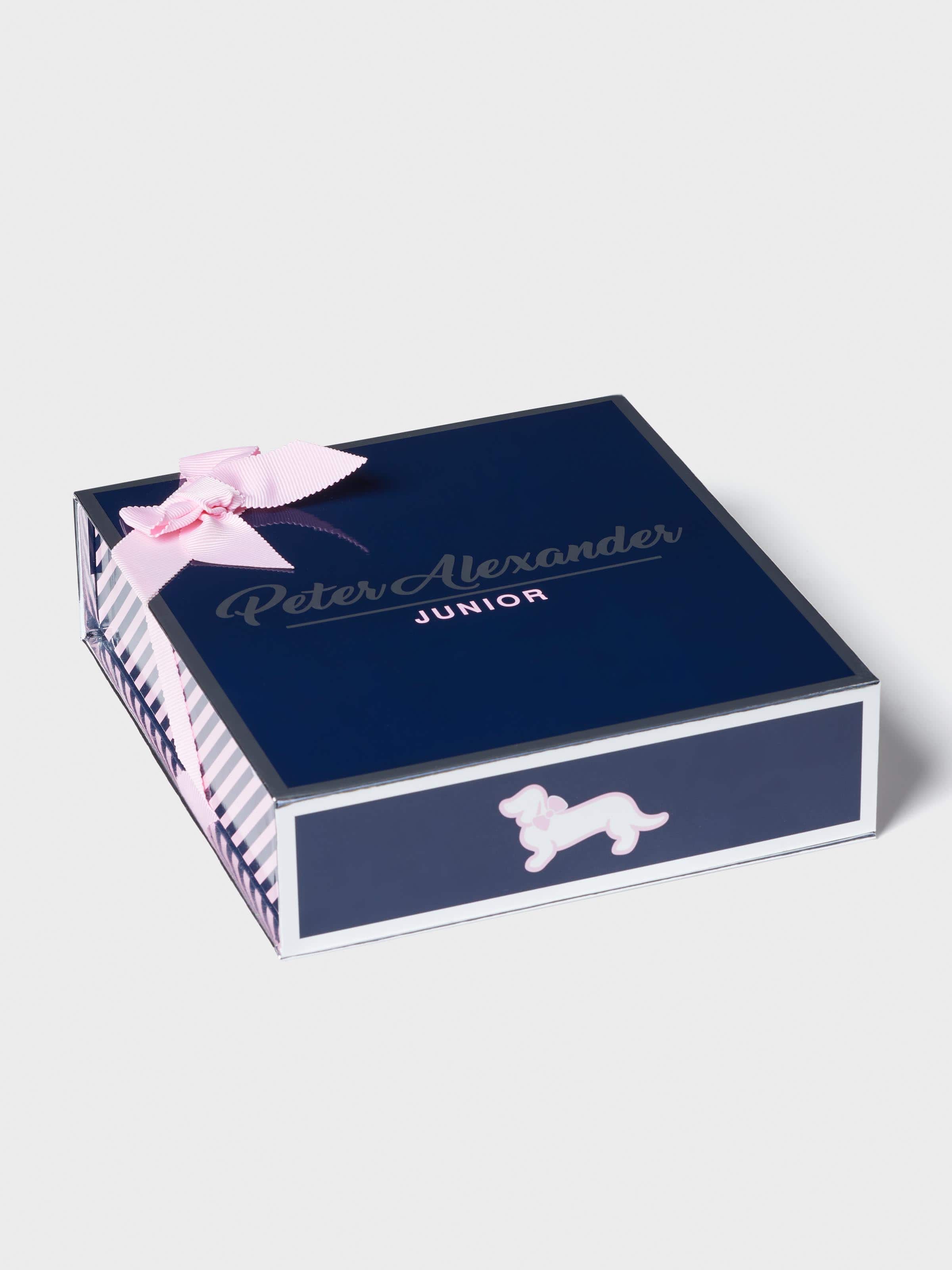 Image for Girls Navy Chic Satin Pj Set from Peter Alexander
