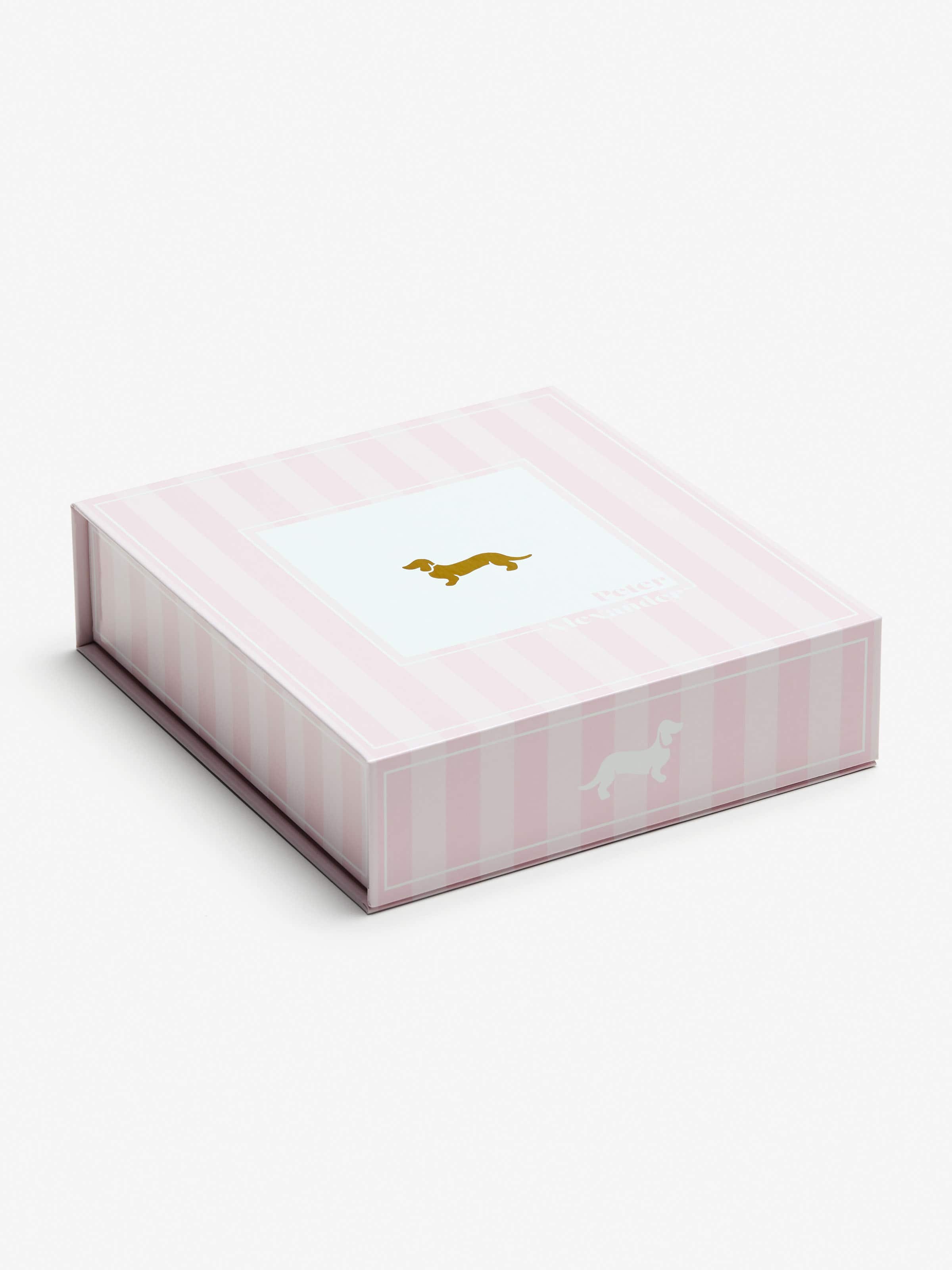 Image for Girls Pink Stripe Satin Pj Set from Peter Alexander