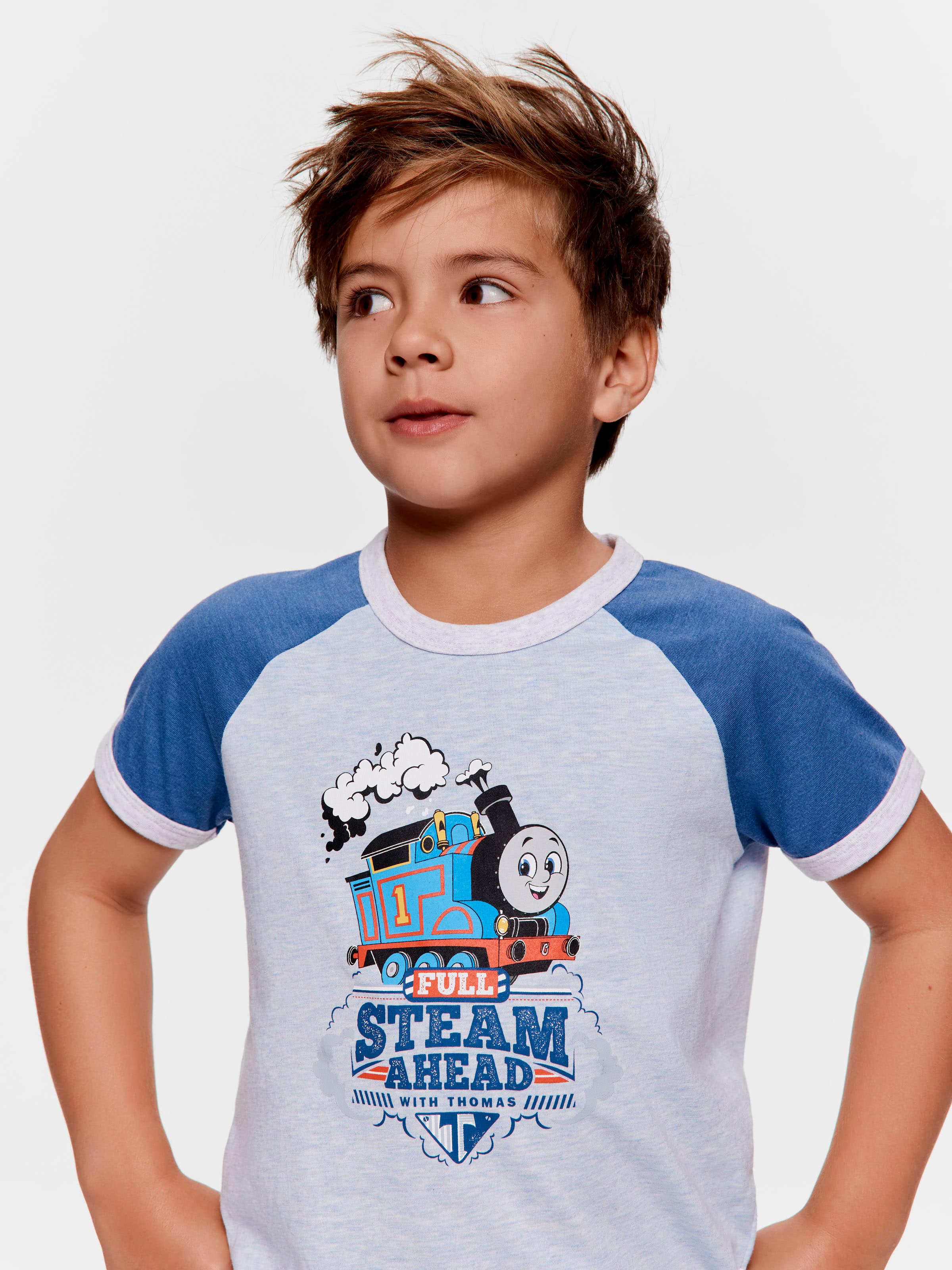 Image for Jnr Boys Thomas The Tank Engine Pj Set from Peter Alexander
