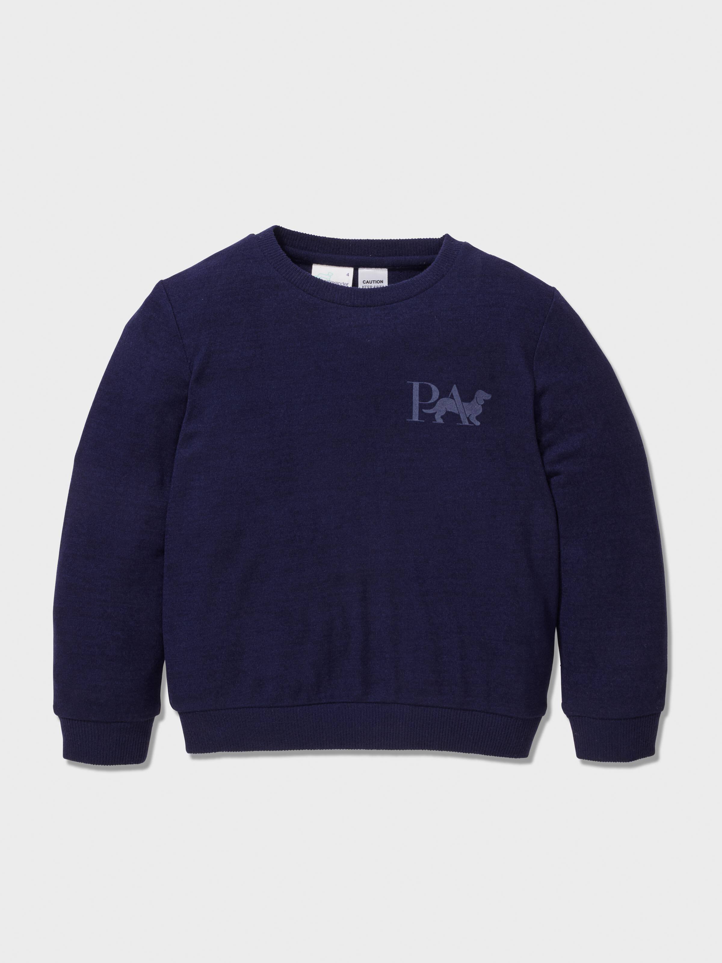Image for Jnr Boys Fuzzy Navy Pj Set from Peter Alexander