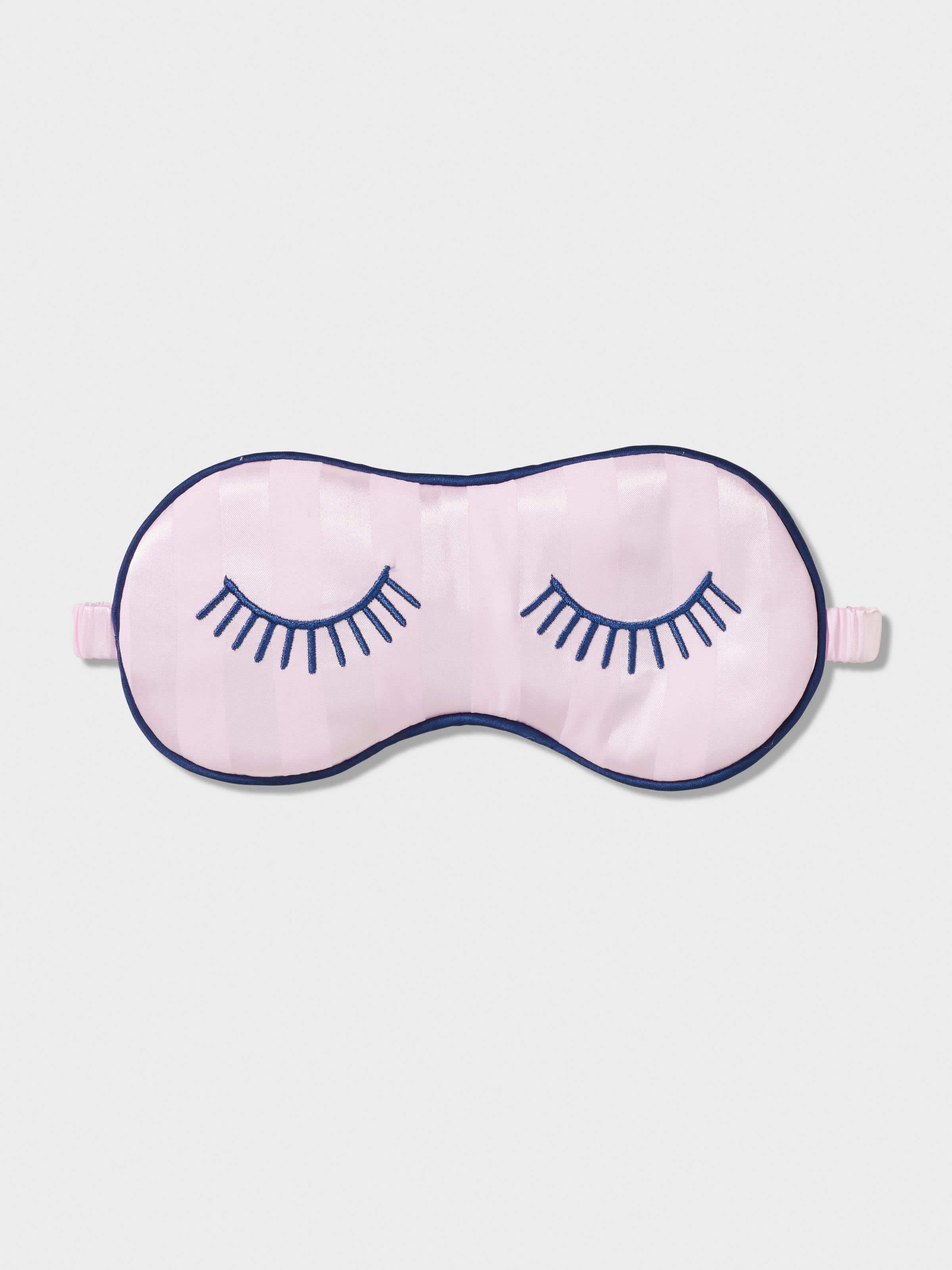 Girls Pink Satin Eye Mask