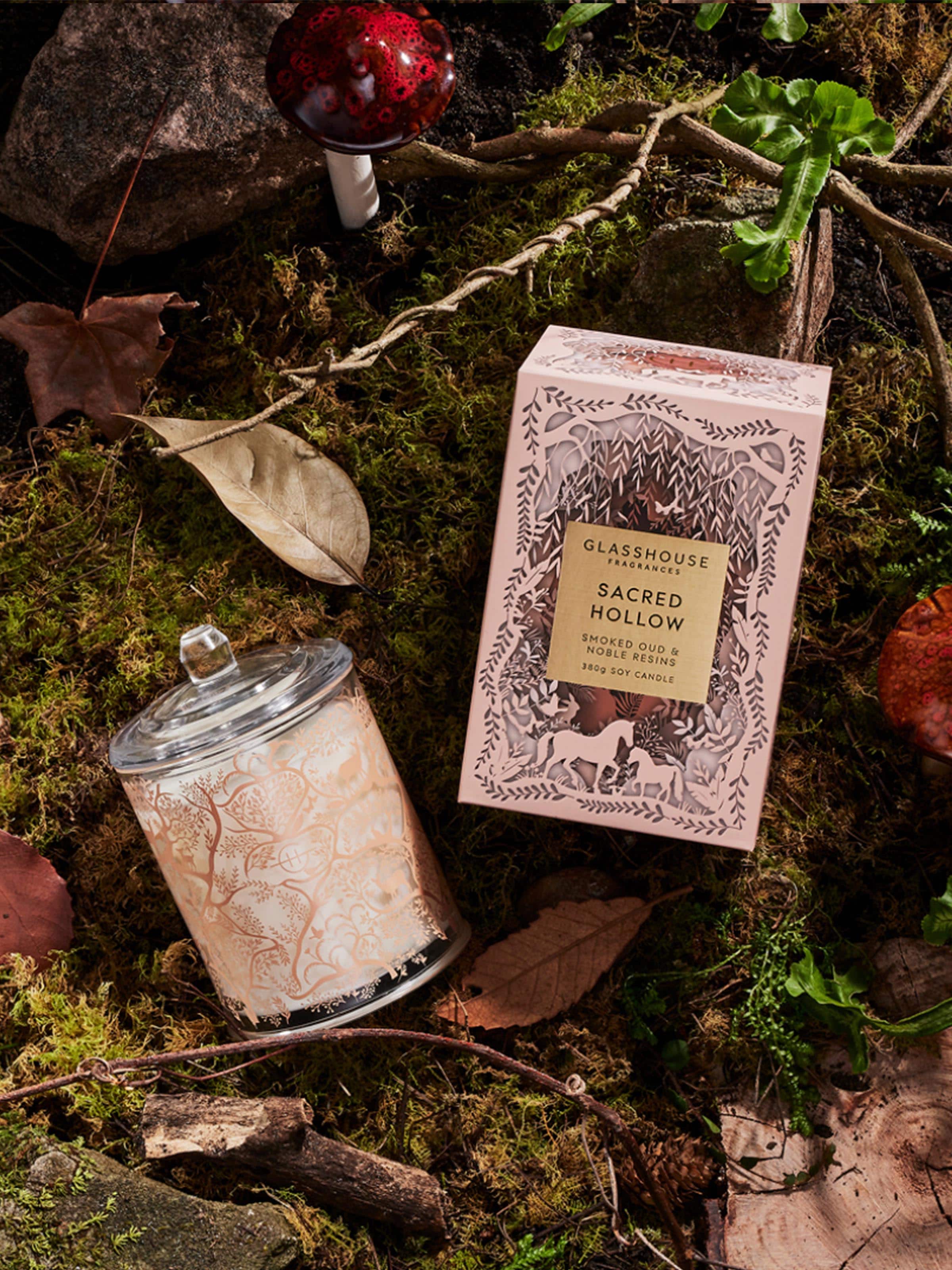 Glasshouse Fragrances Limited Edition Sacred Hollow 380G Candle