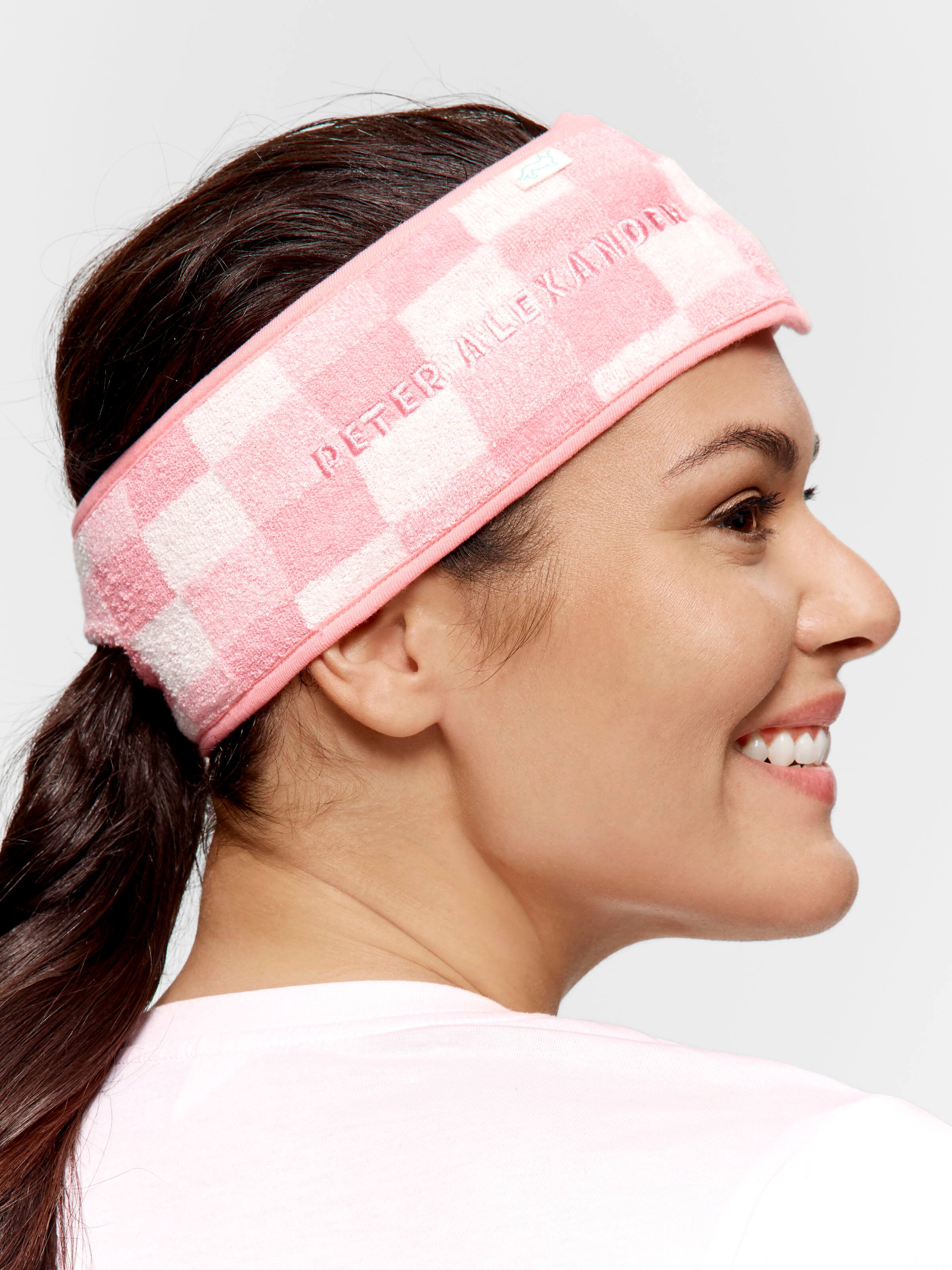 Check Towelling Headband