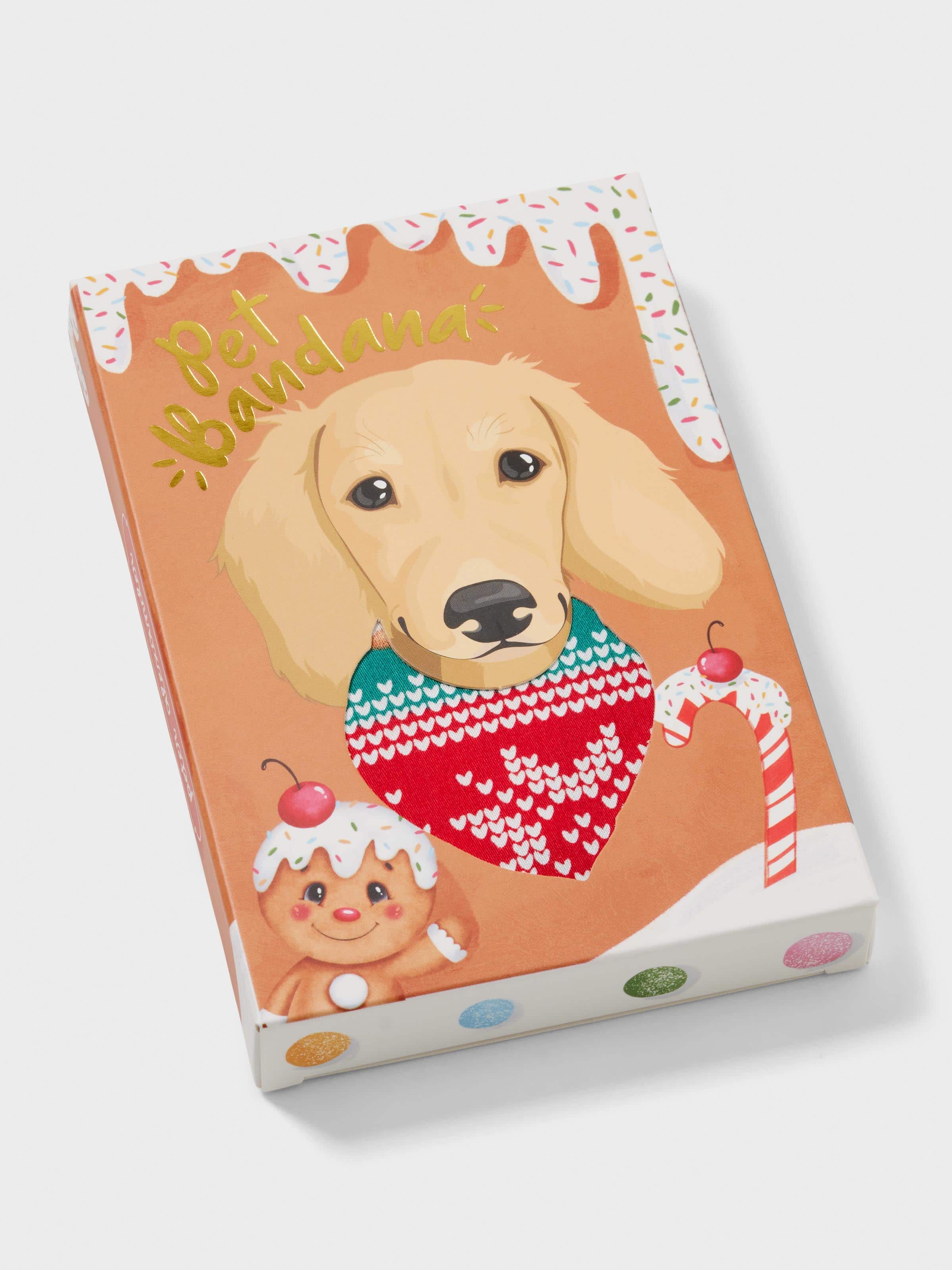 Image for Gingerbread Dog Bandana from Peter Alexander