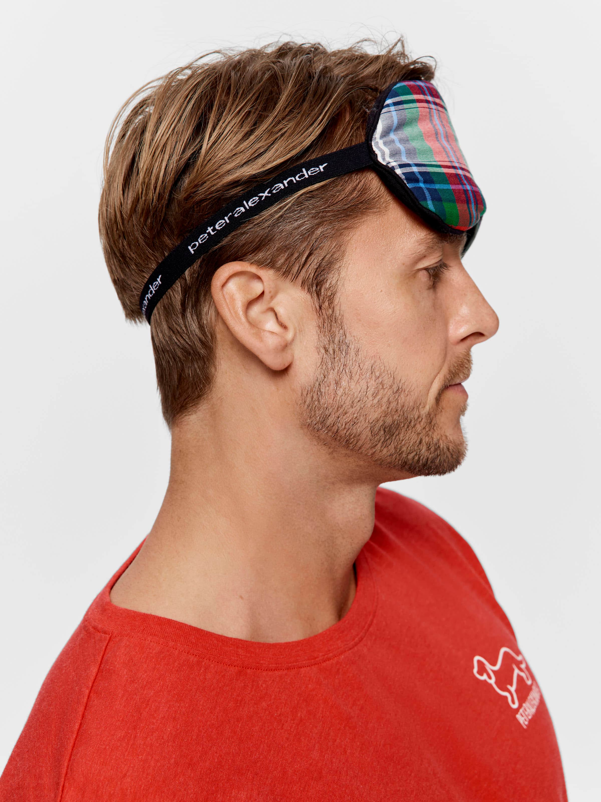 Tartan Eye Mask