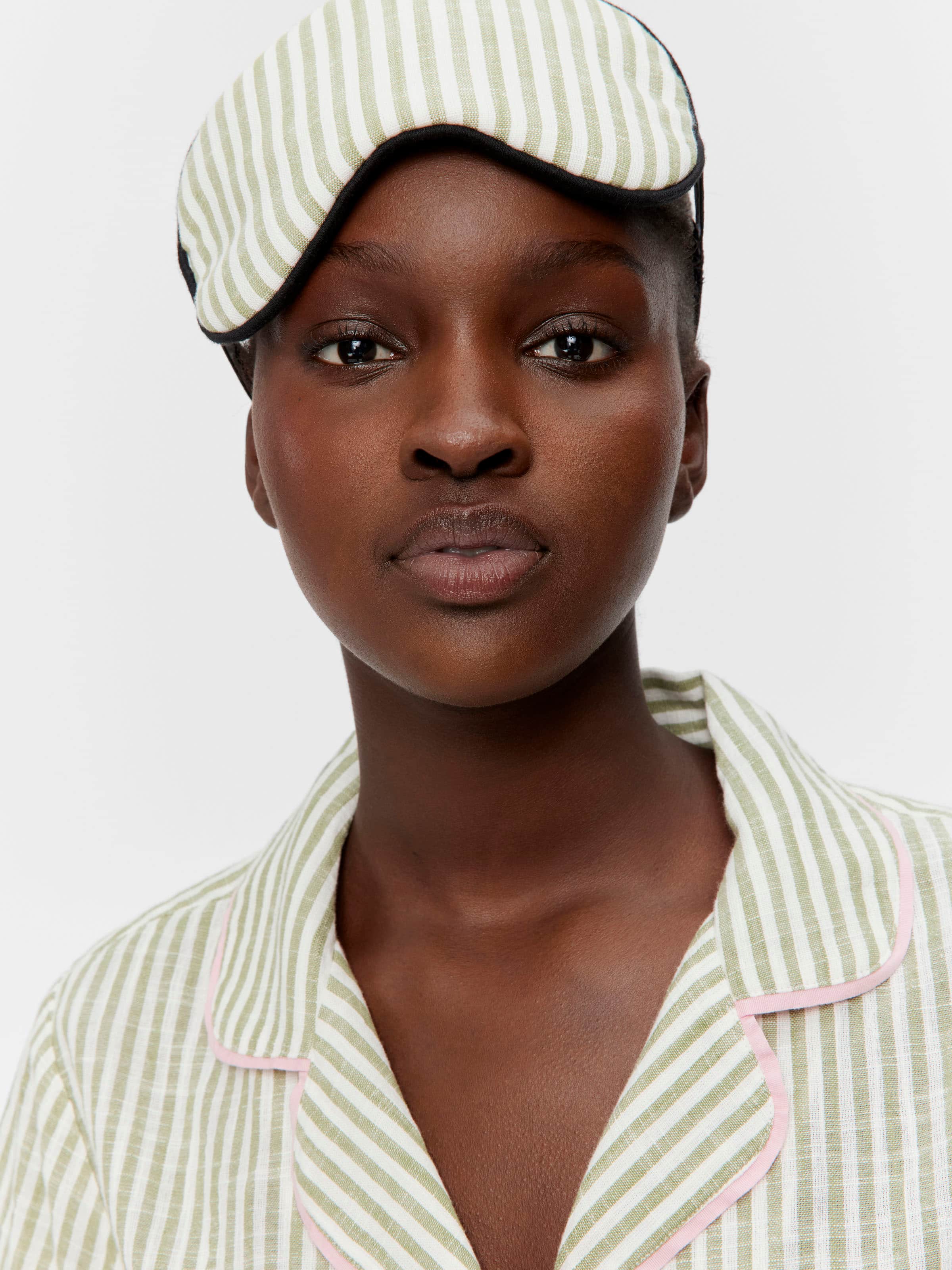 Stripe Eye Mask