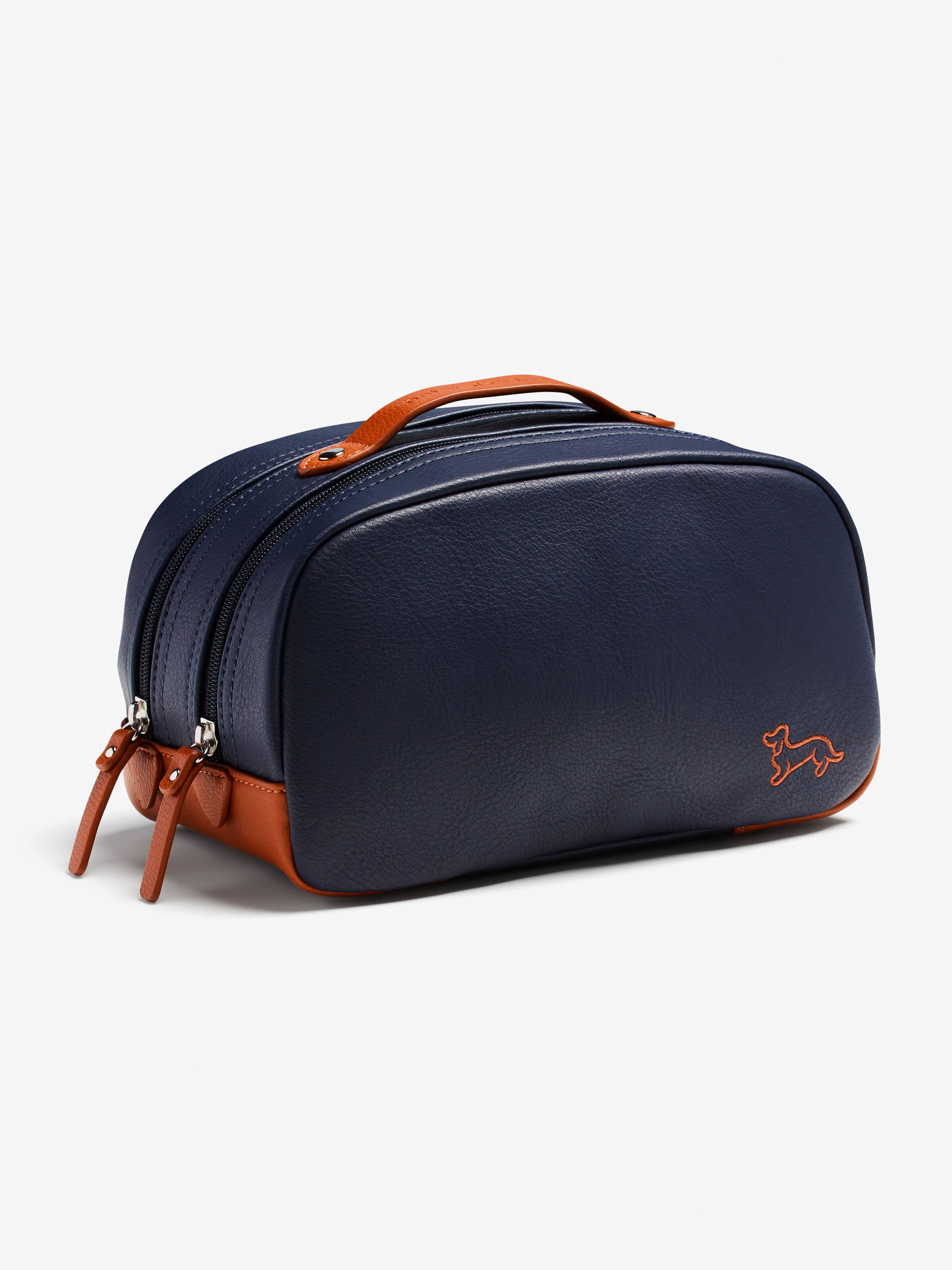 Oxford Blue Wash Bag