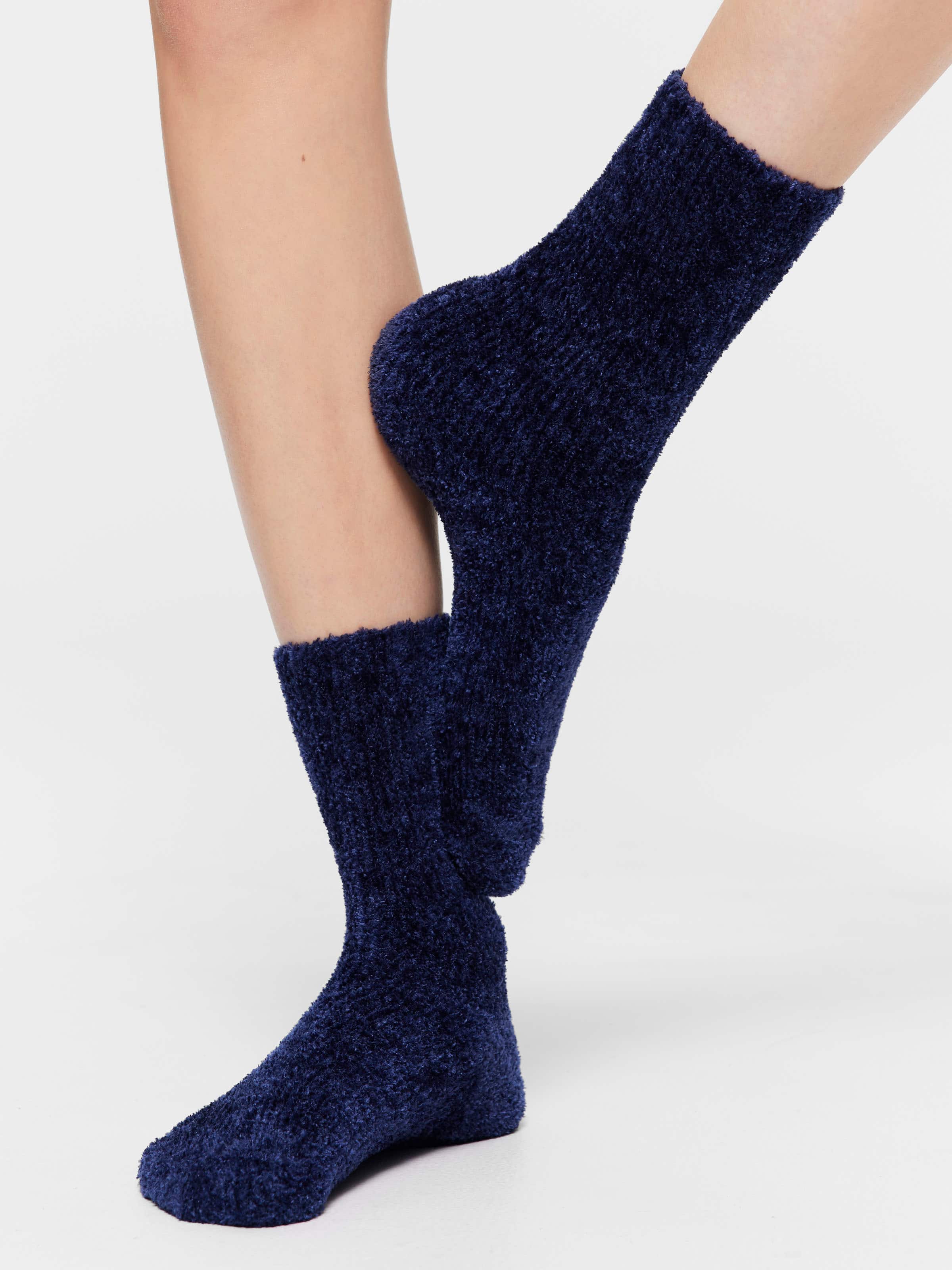 Soft Chenille Mid Sock