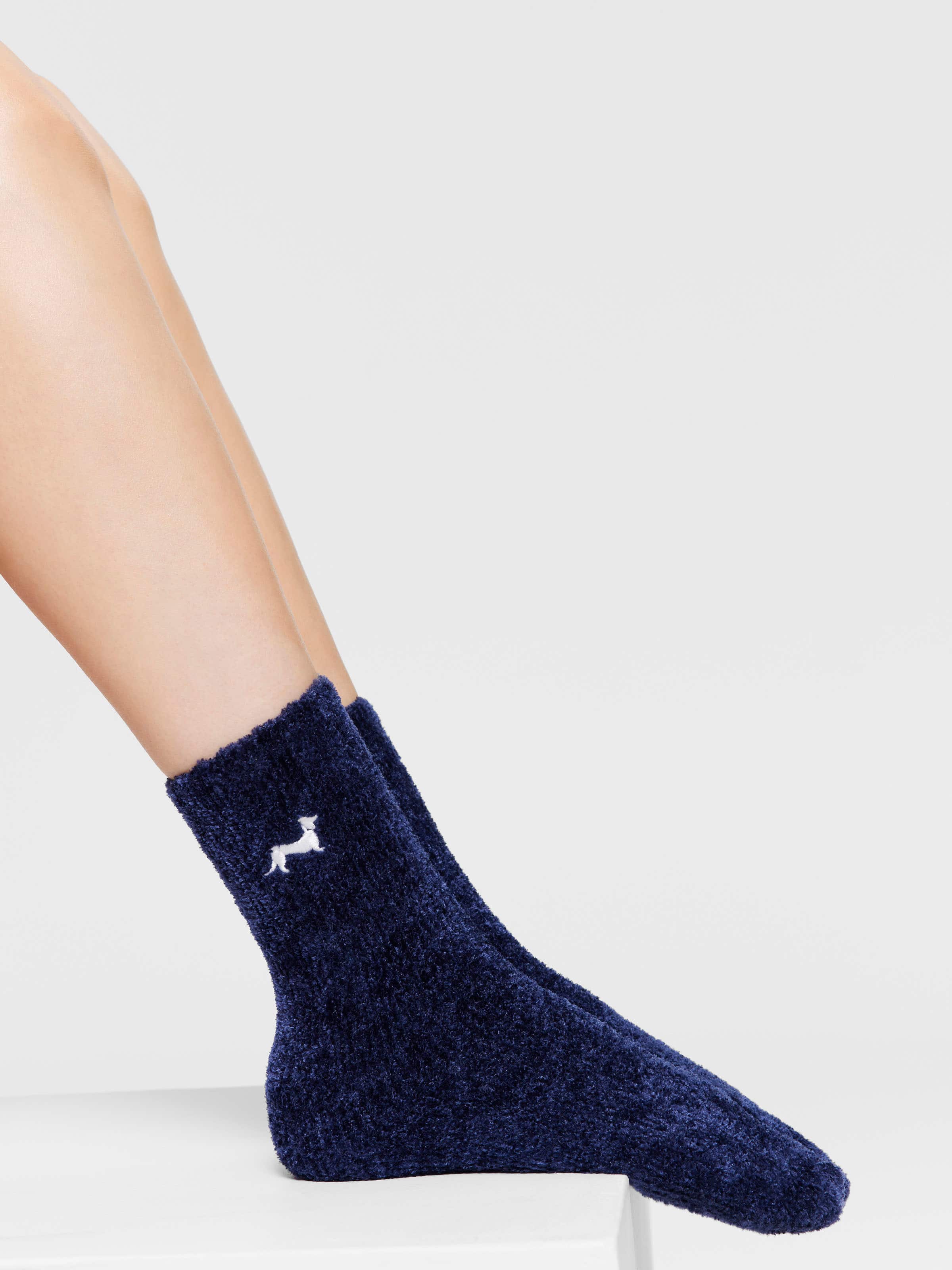 Soft Chenille Mid Sock