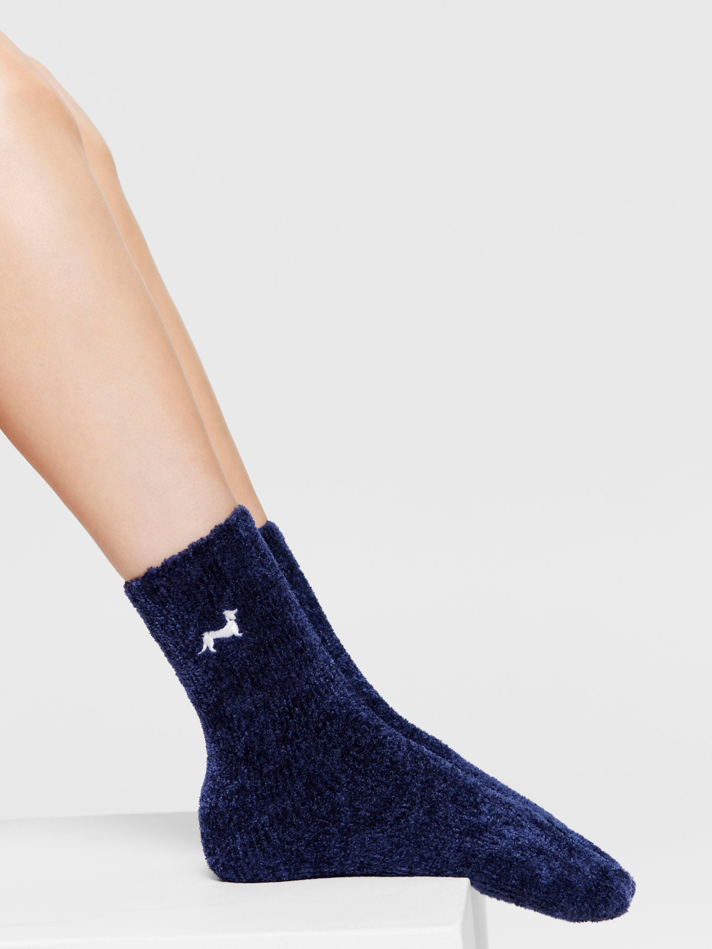 Image for Soft Chenille Mid Sock from Peter Alexander
