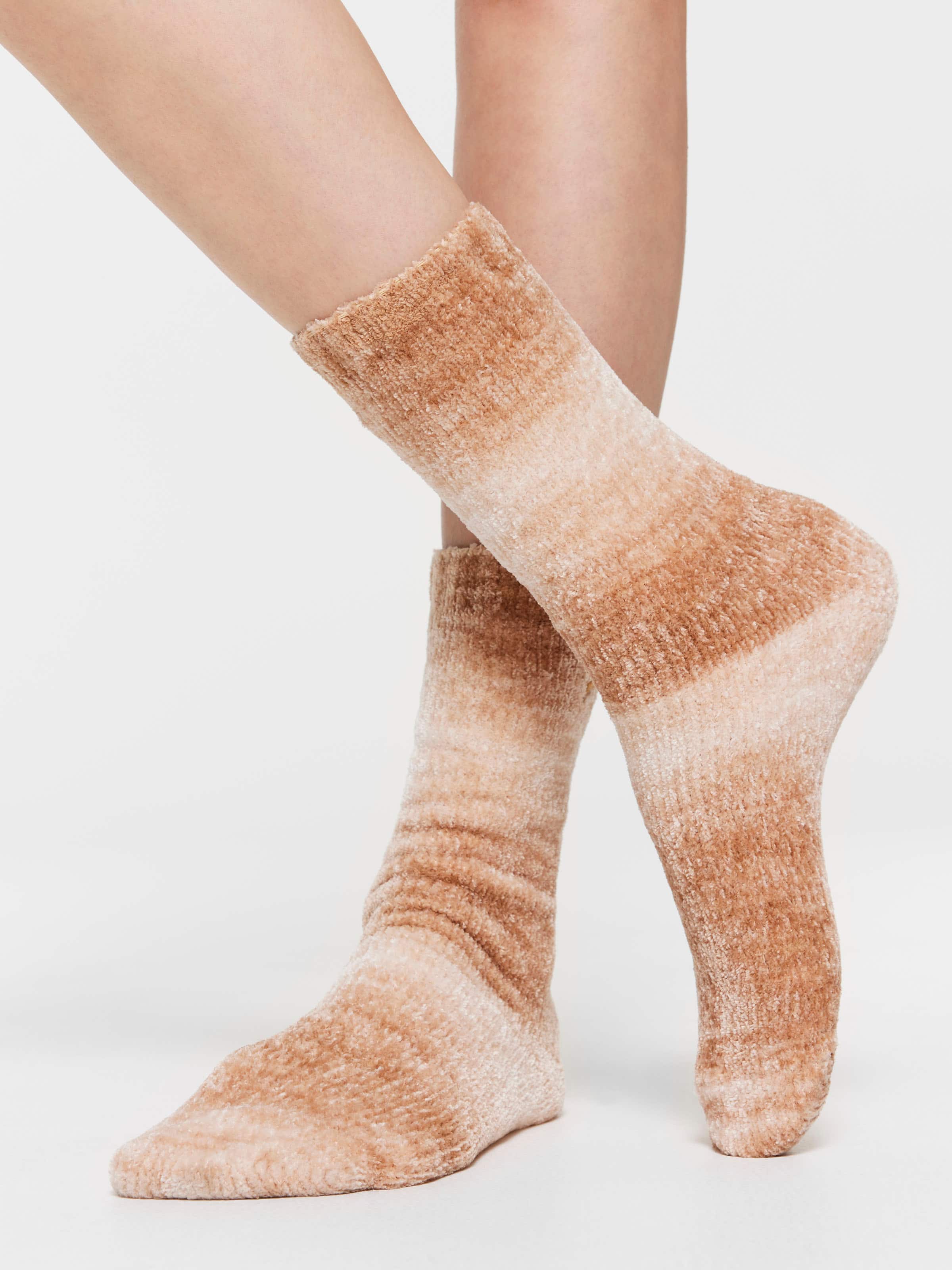 Ombre Caramel Sock