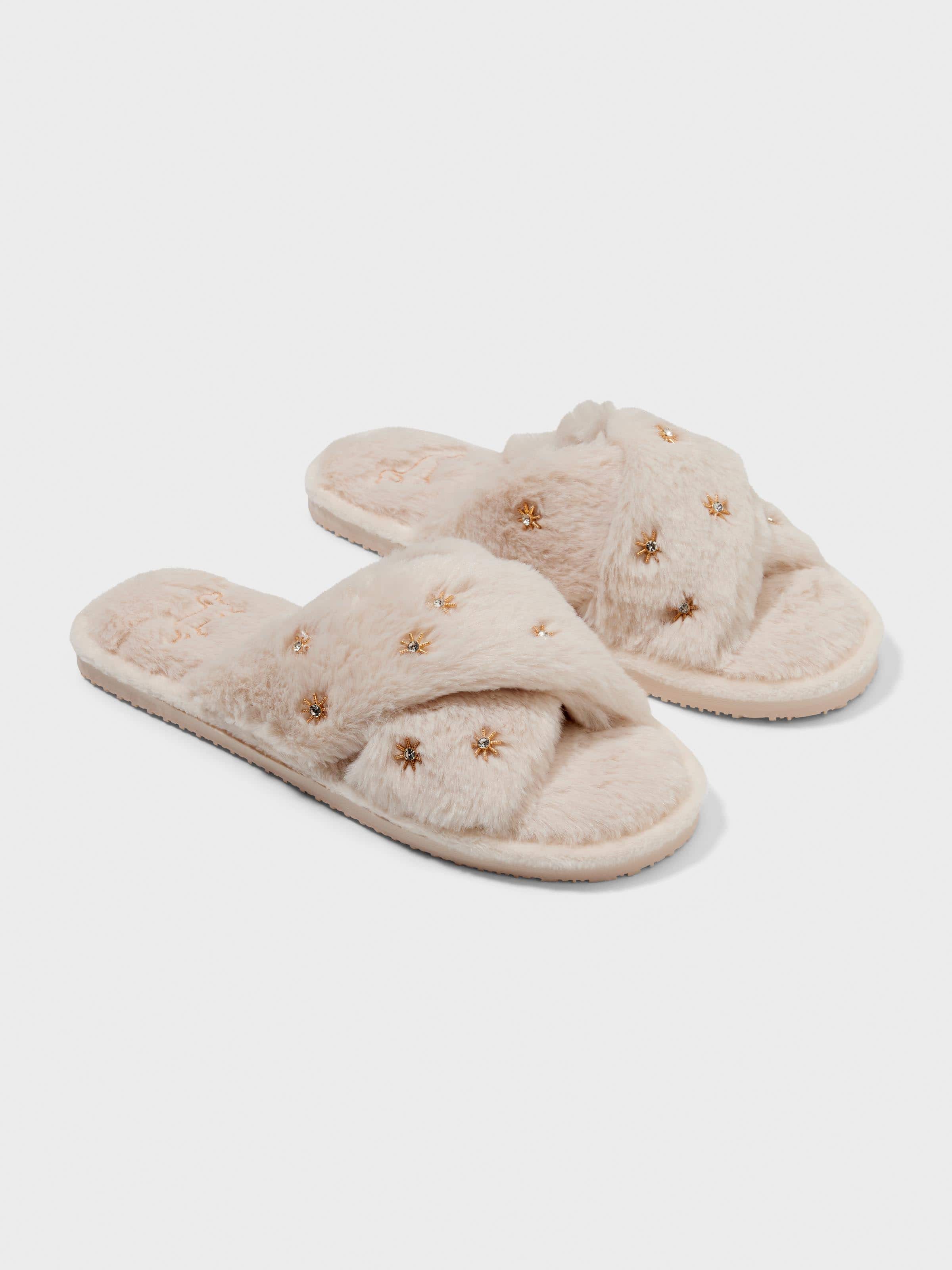 Embellished Cross Over Slide