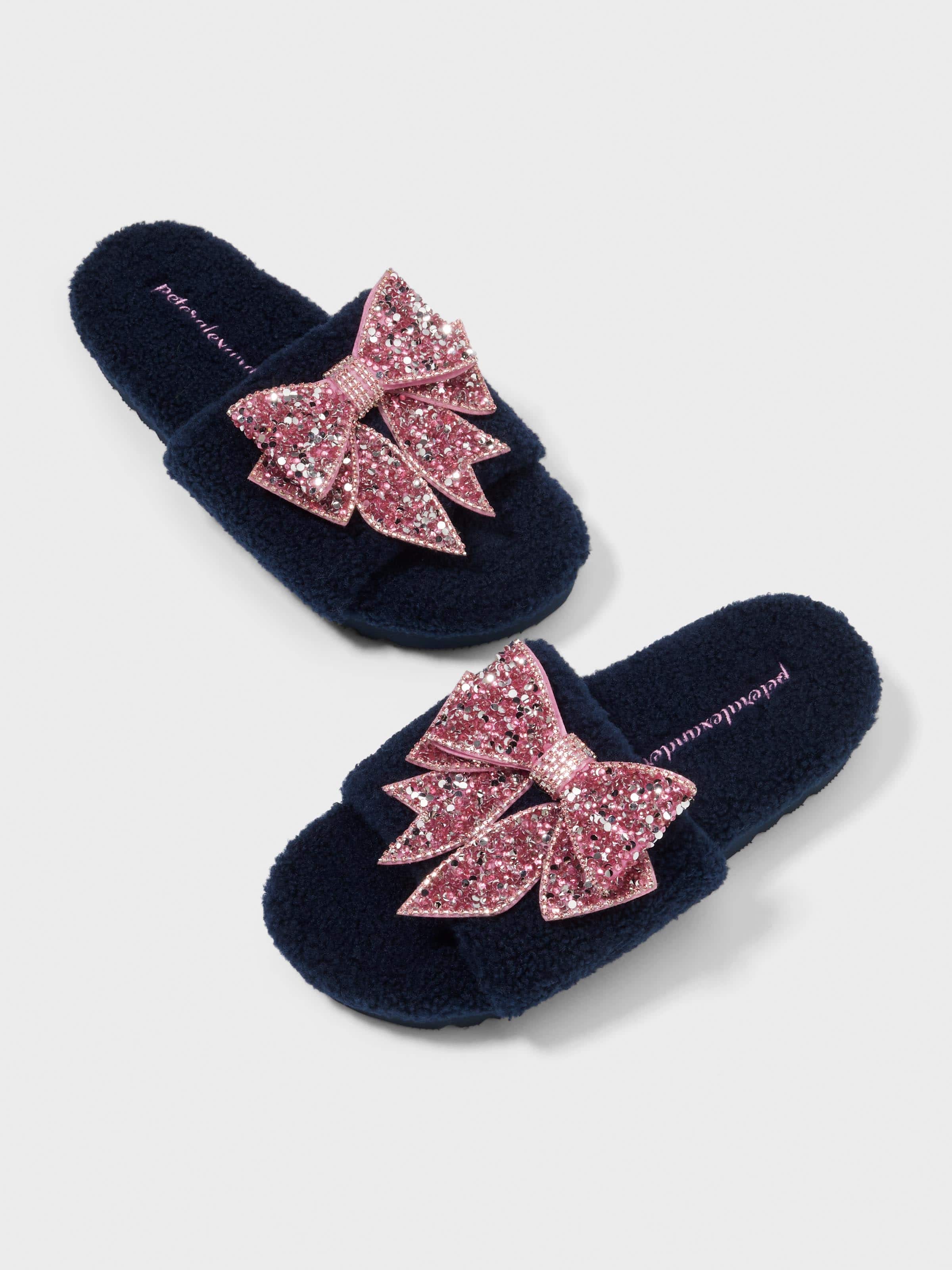 Sparkly Bow Scuff