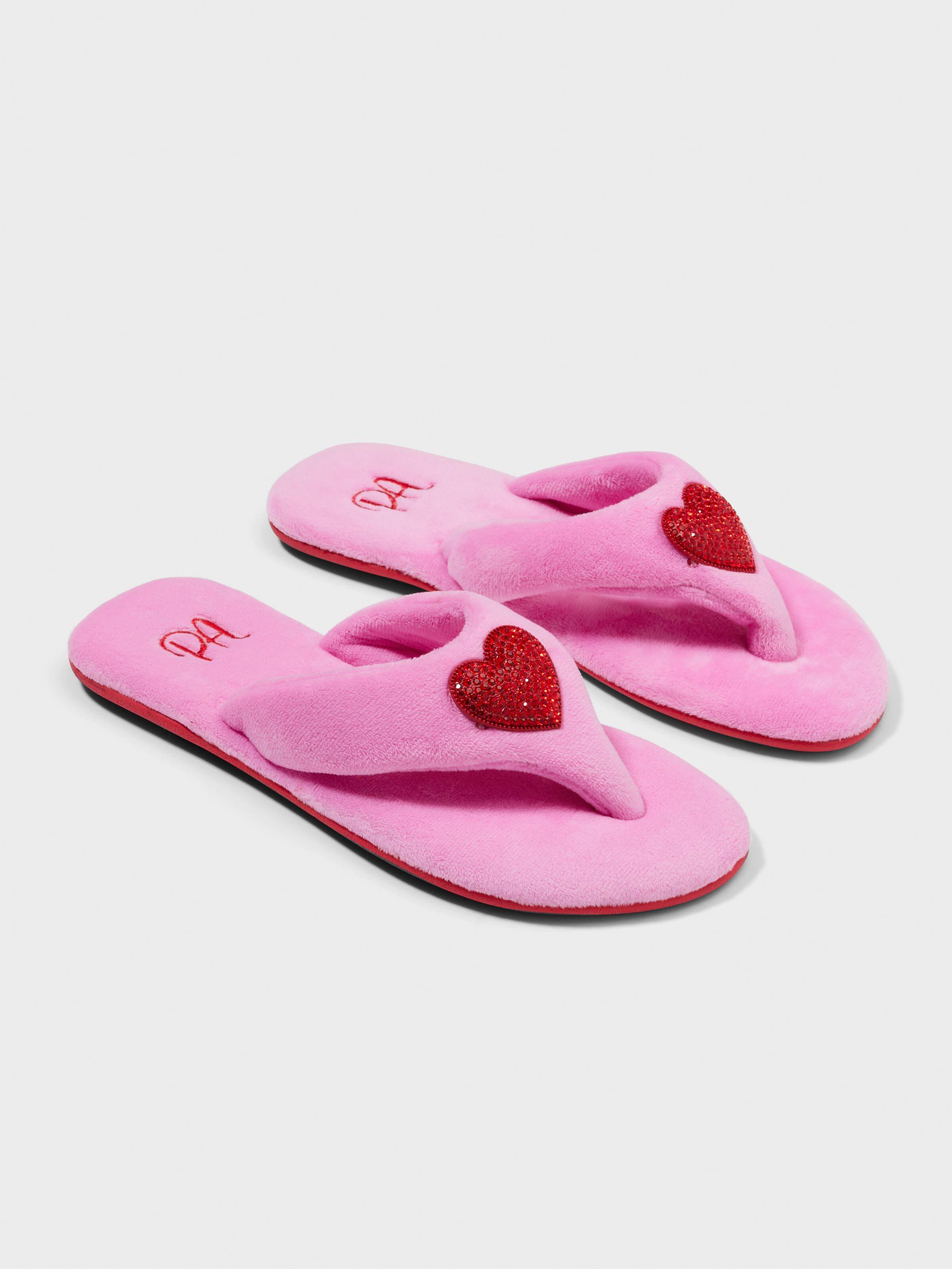 Velour Penny Slipper
