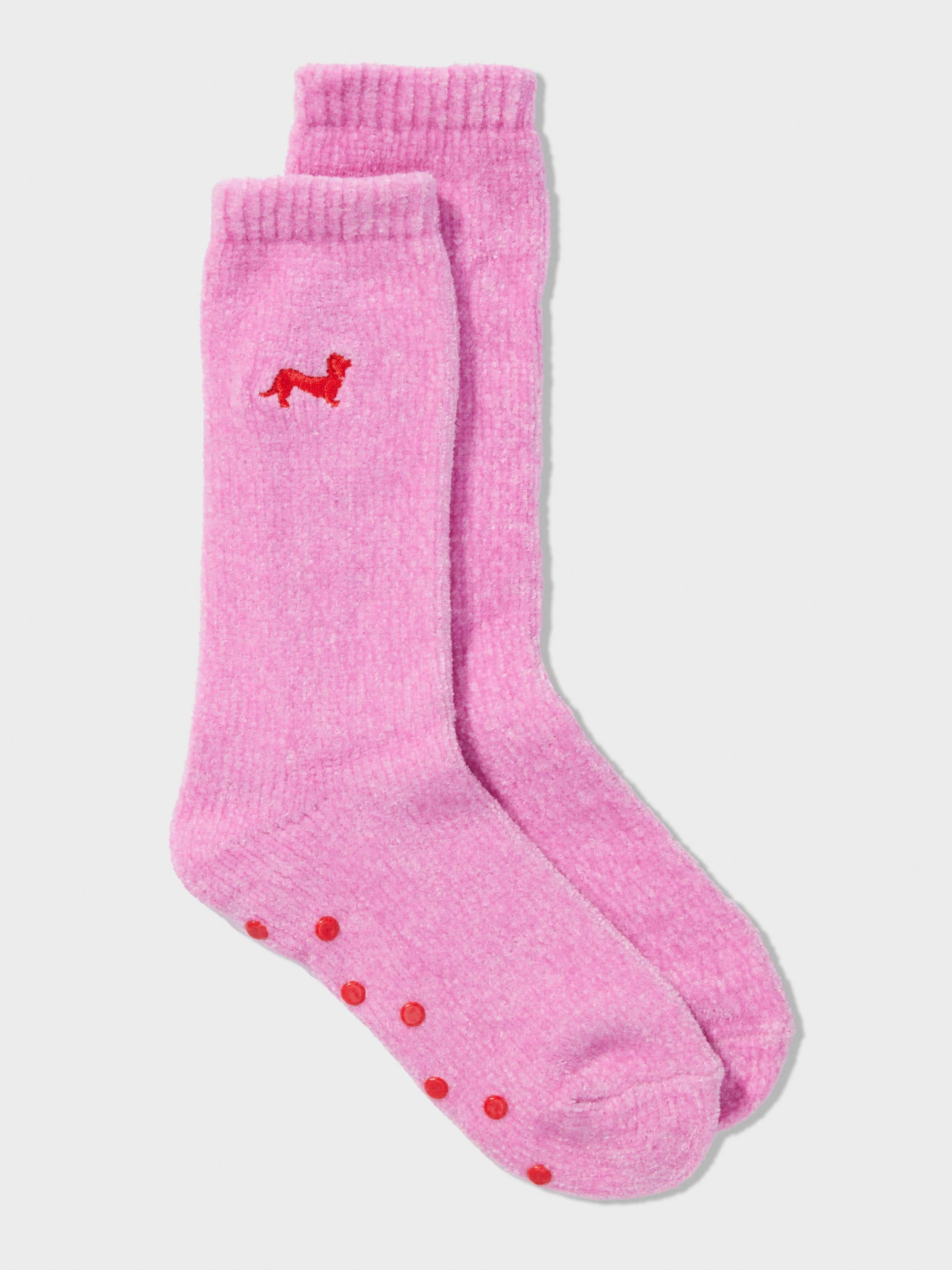 Girls Soft Ribbed Bedsock