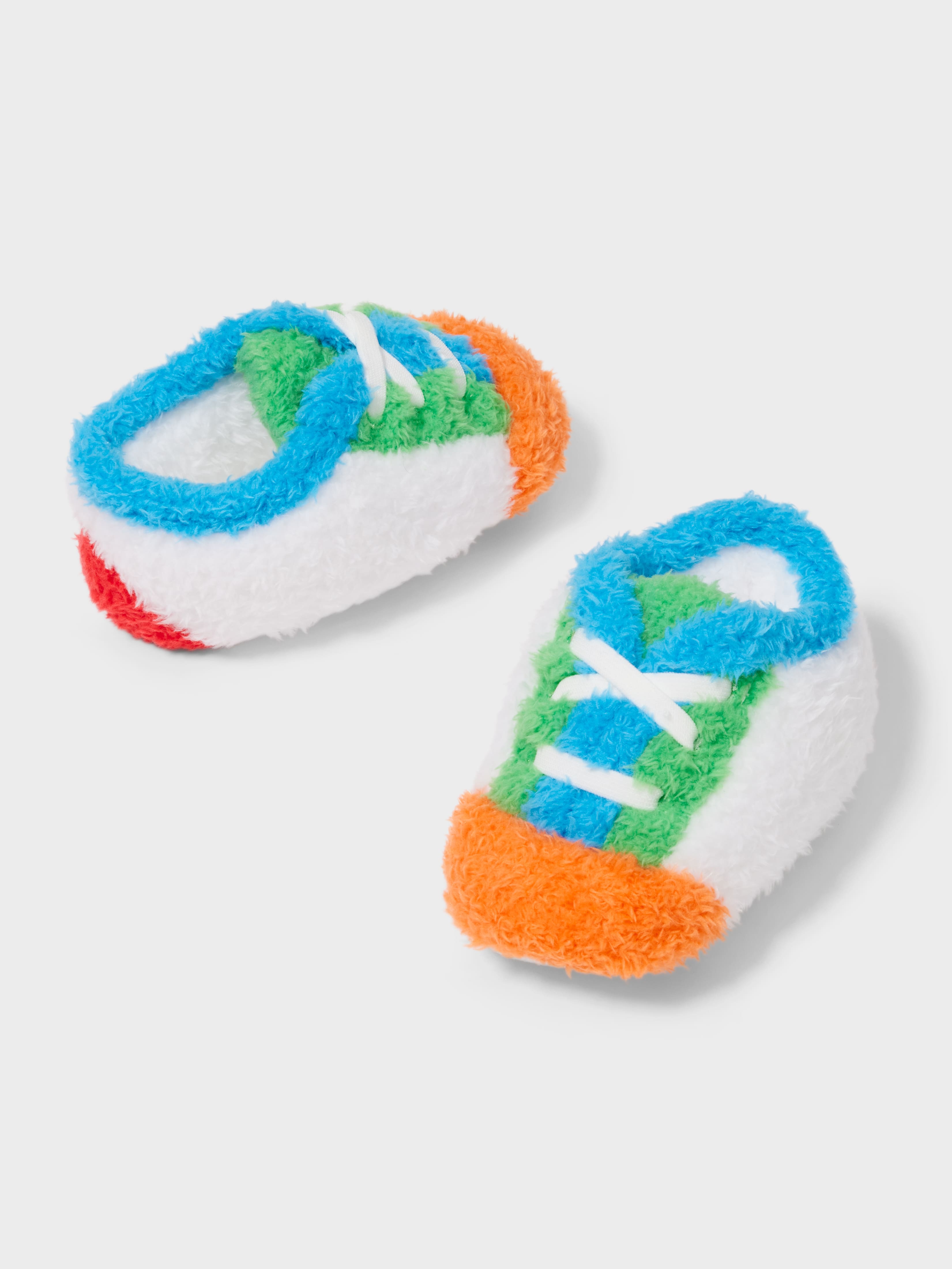 Baby Sneaker Plush Slipper