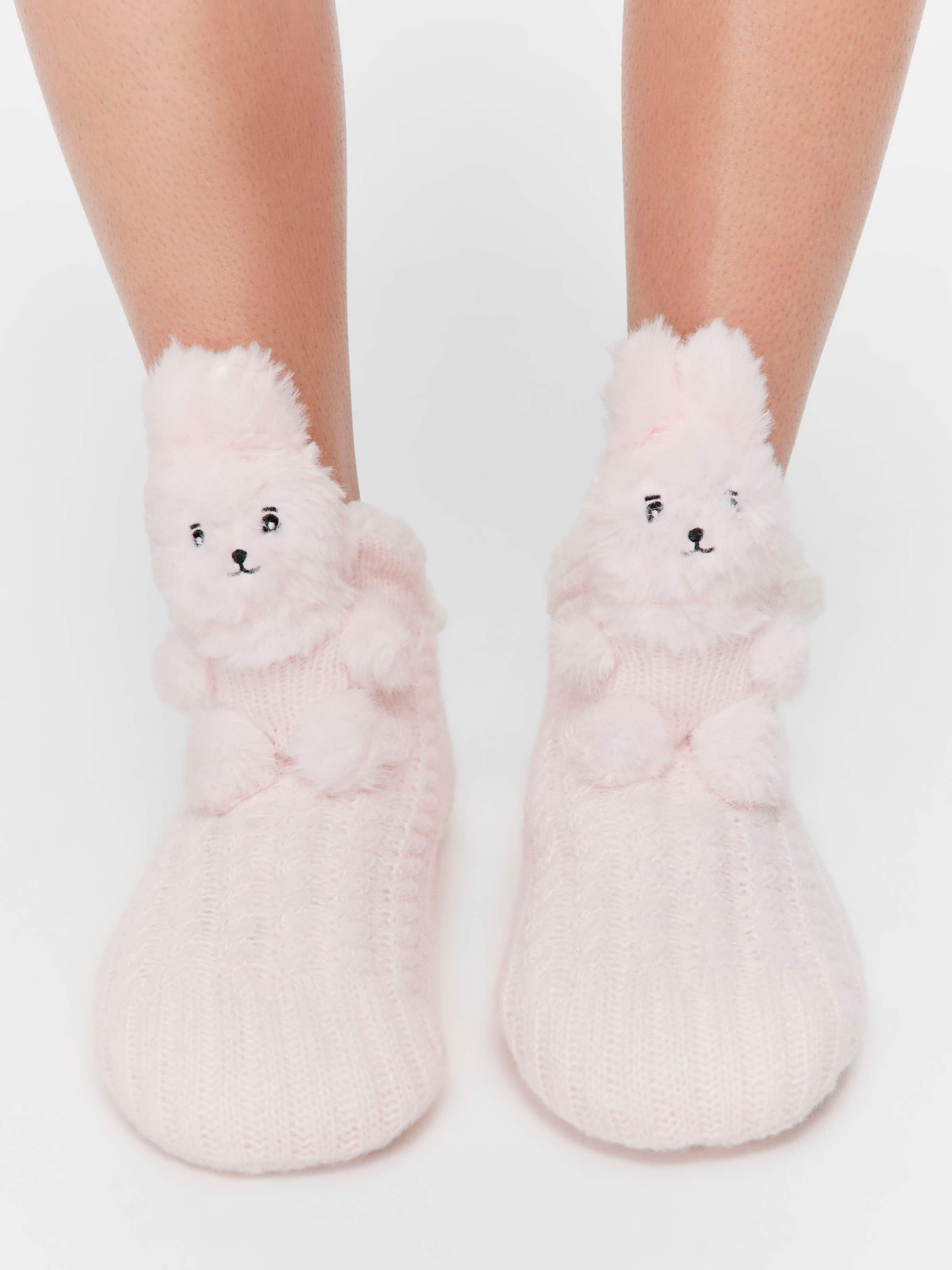 Ladies Bunny Pouch Sockette