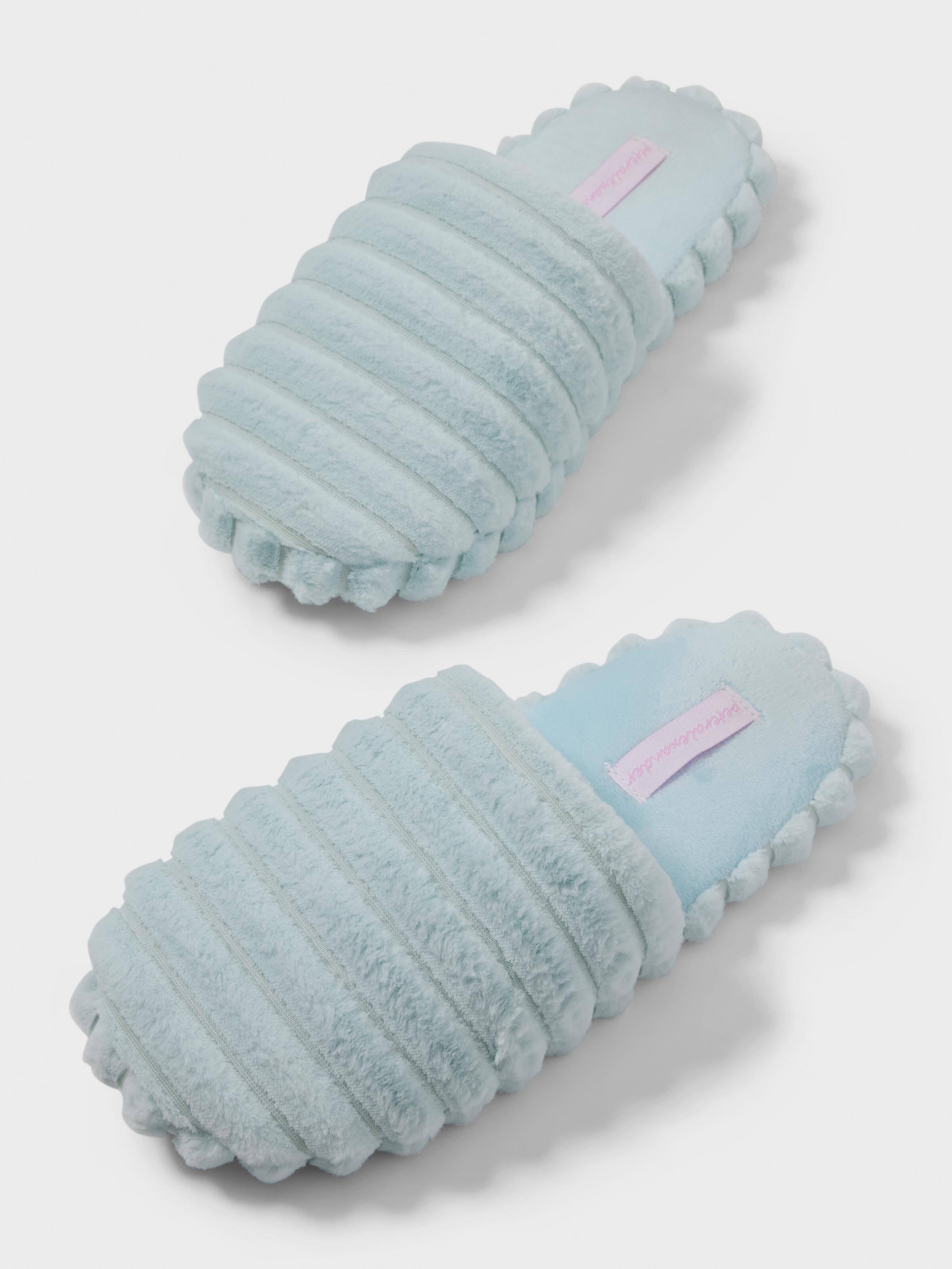 Fluffy Rippled Slipper