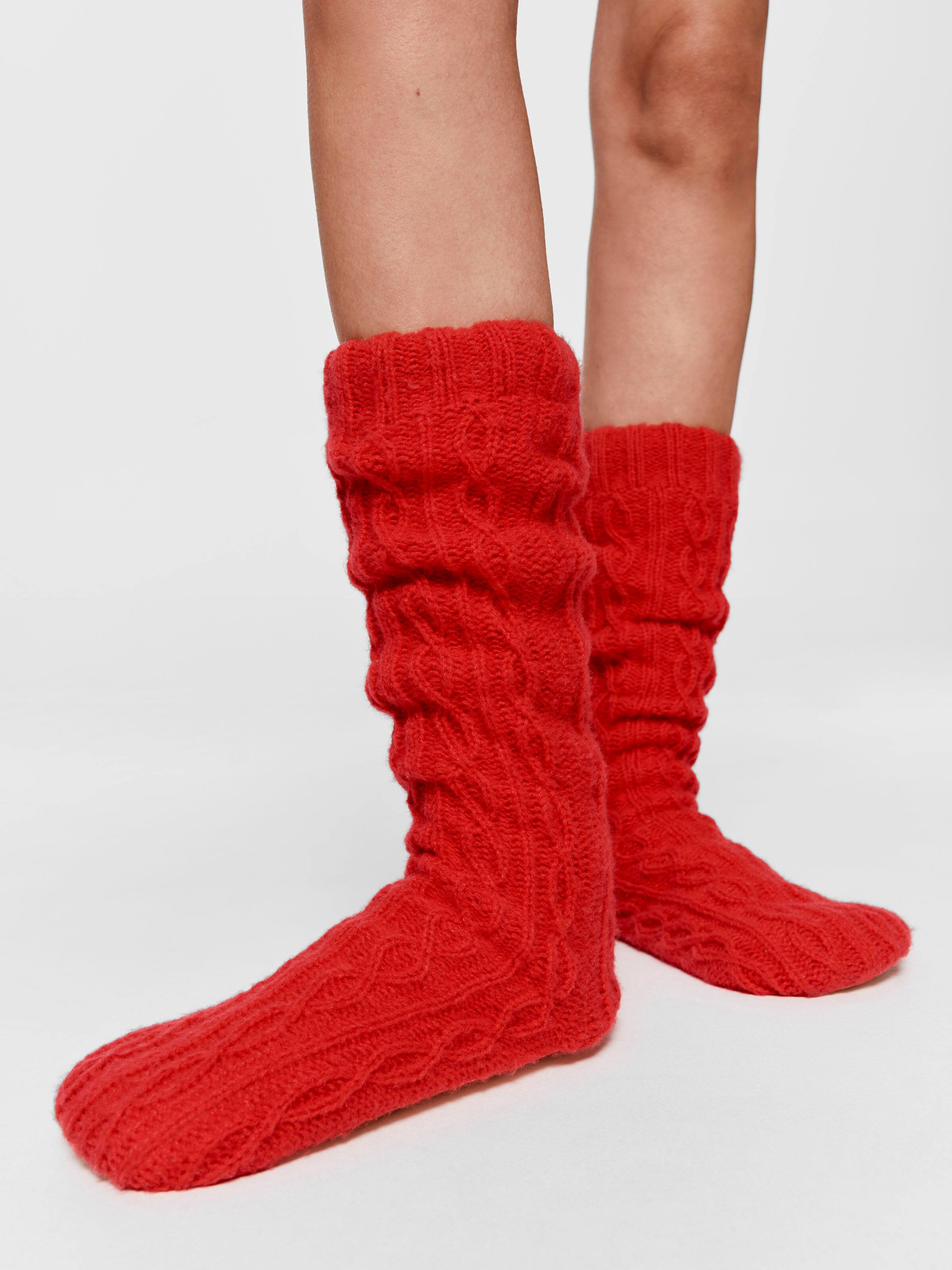 Chunky Knit Festive Sock