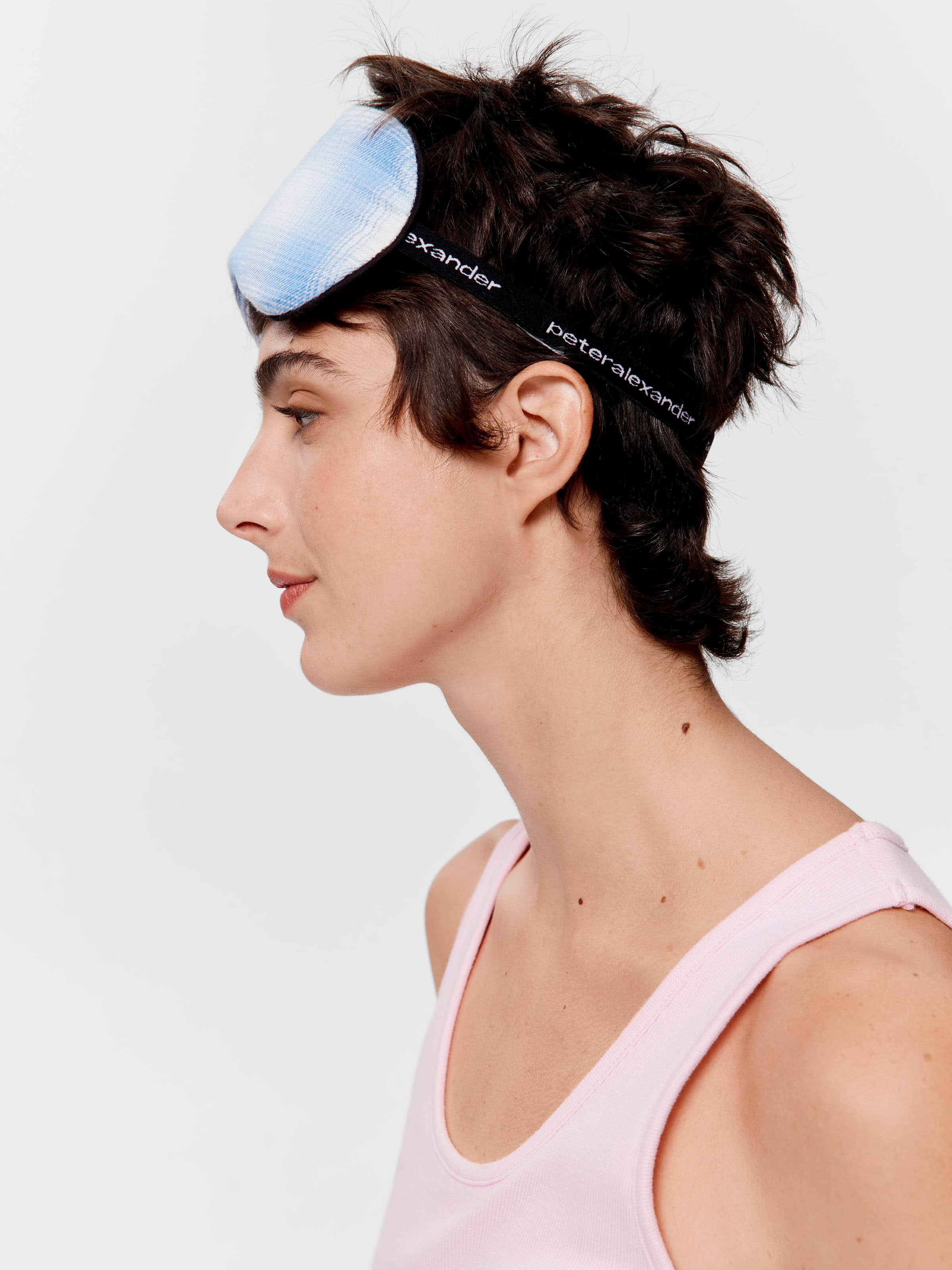 Check Eye Mask